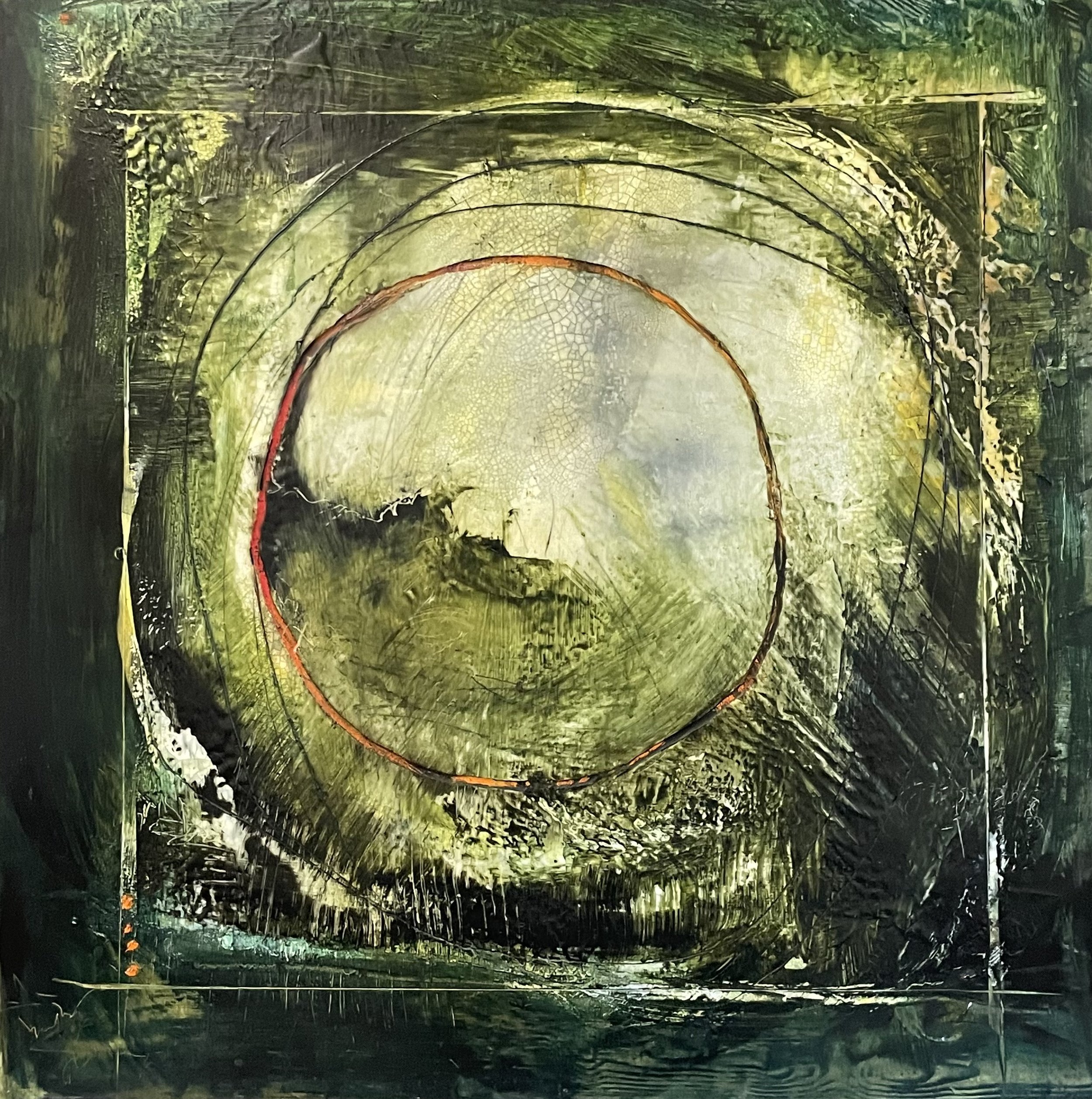 Message in a Bottle
76cm x 76cm