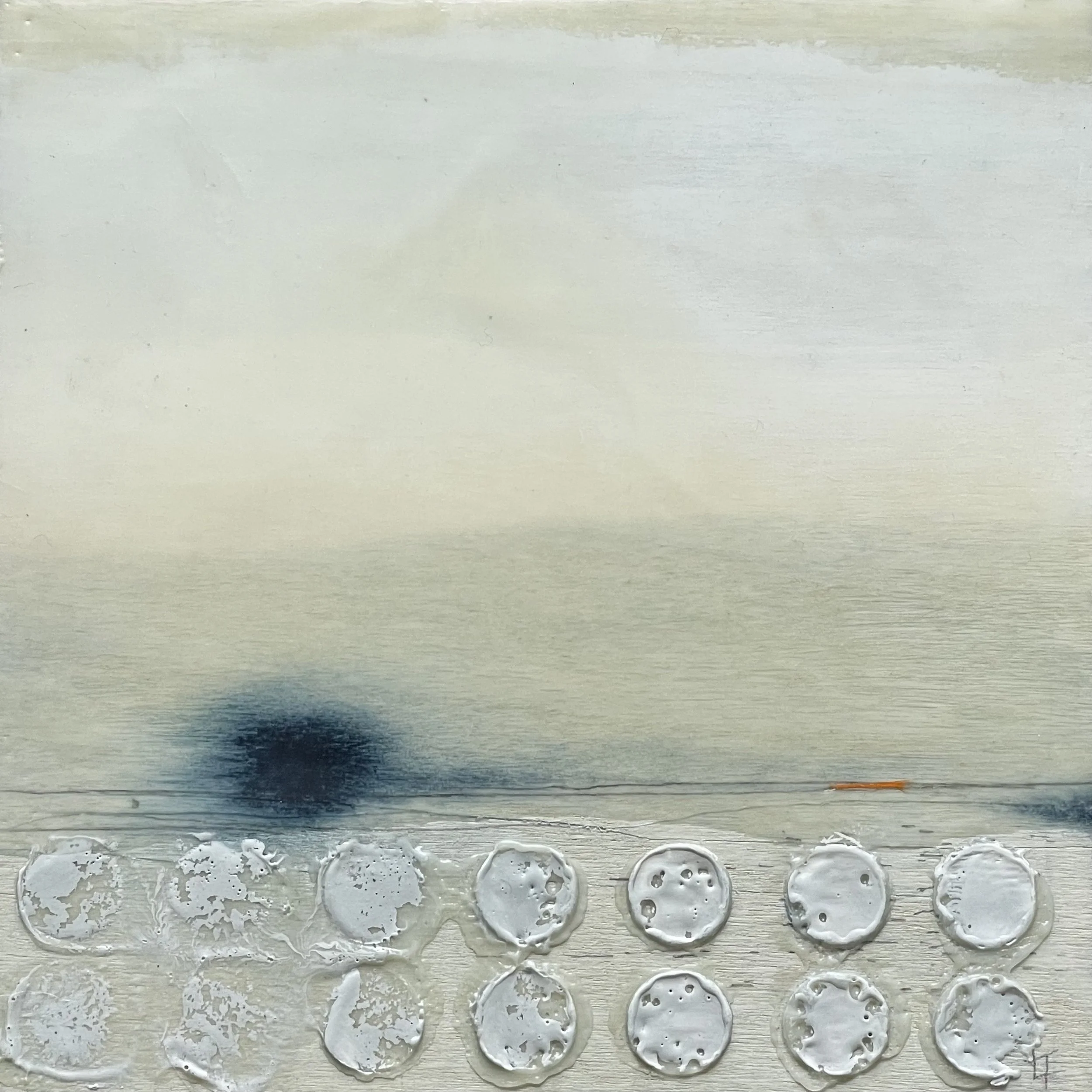 Still  12, 15cm x 15cm x 5cm,  Mixed media on wood. £175