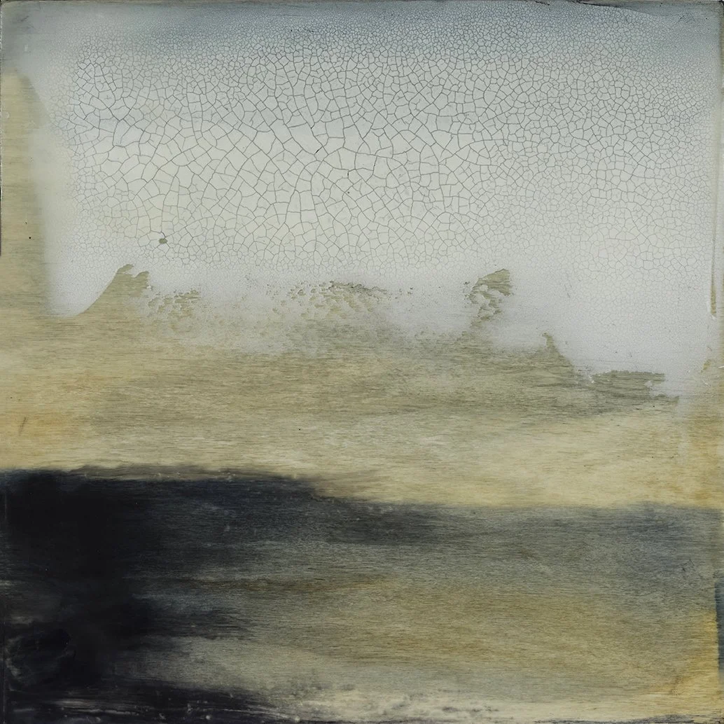 Murmur, Mixed-media on wood, 31cm x 31cm, £450
