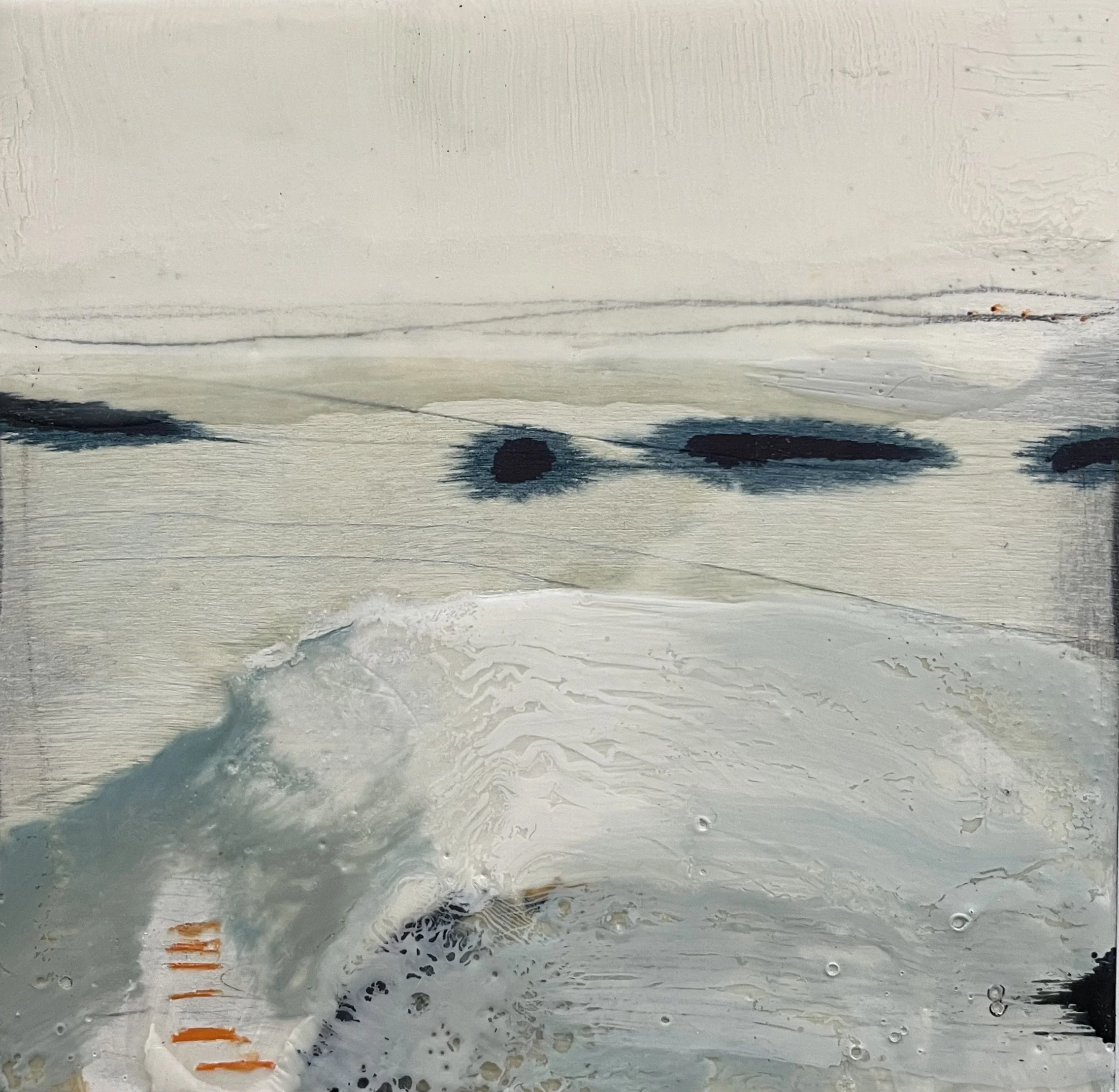 SOLD Still 7,  15cm x 15cm x 5cm,  Mixed media on wood.