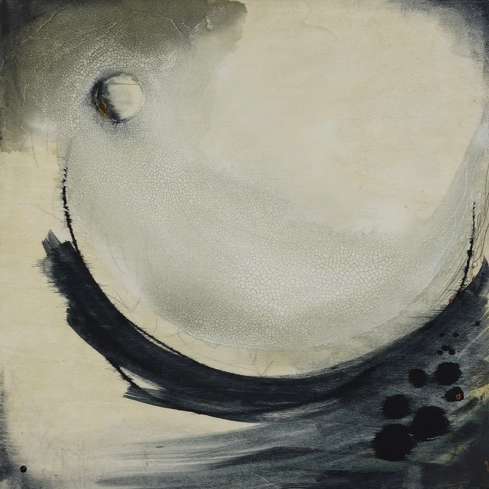 Aether, Mixed-media on wood, 51cm x 51cm, £1000