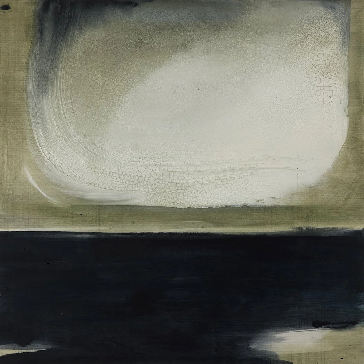 Penumbra, Acrylic ink on wood, 91cm x 91cm, £2400