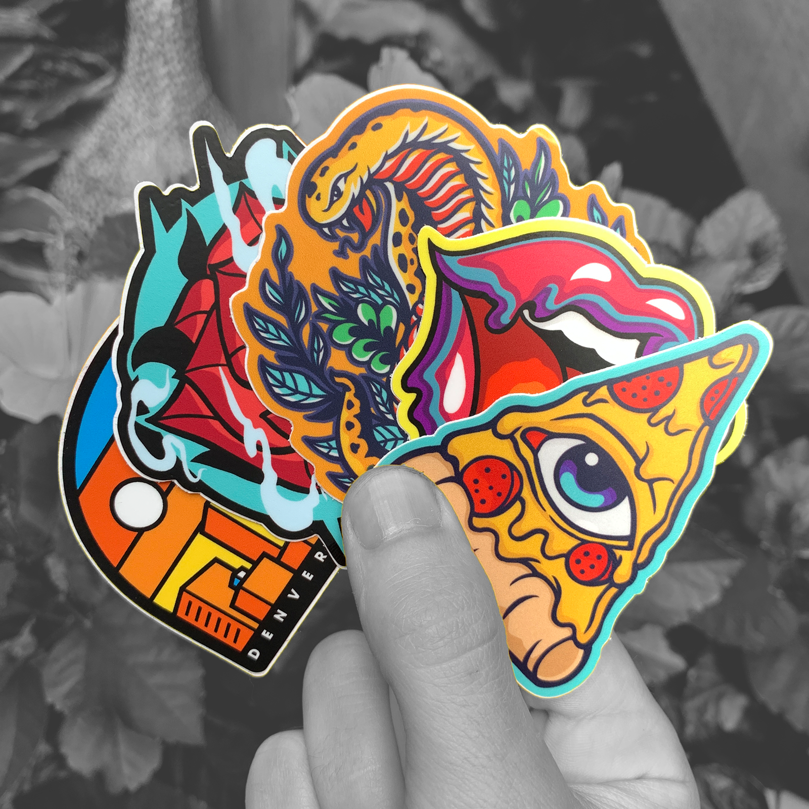 Digital Illustration - "Sticker Pack One"