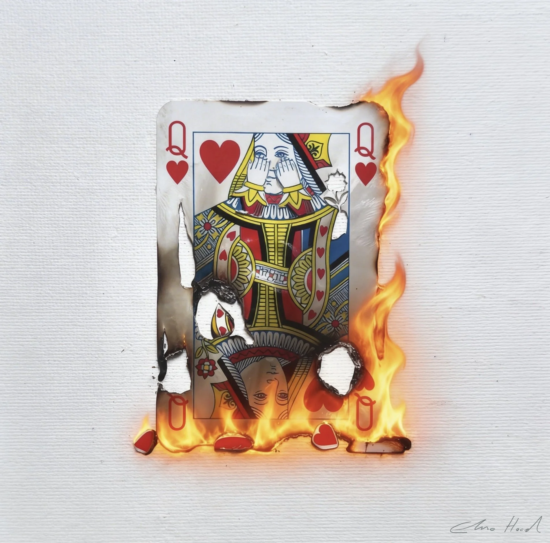 Broken Queen (in flames)