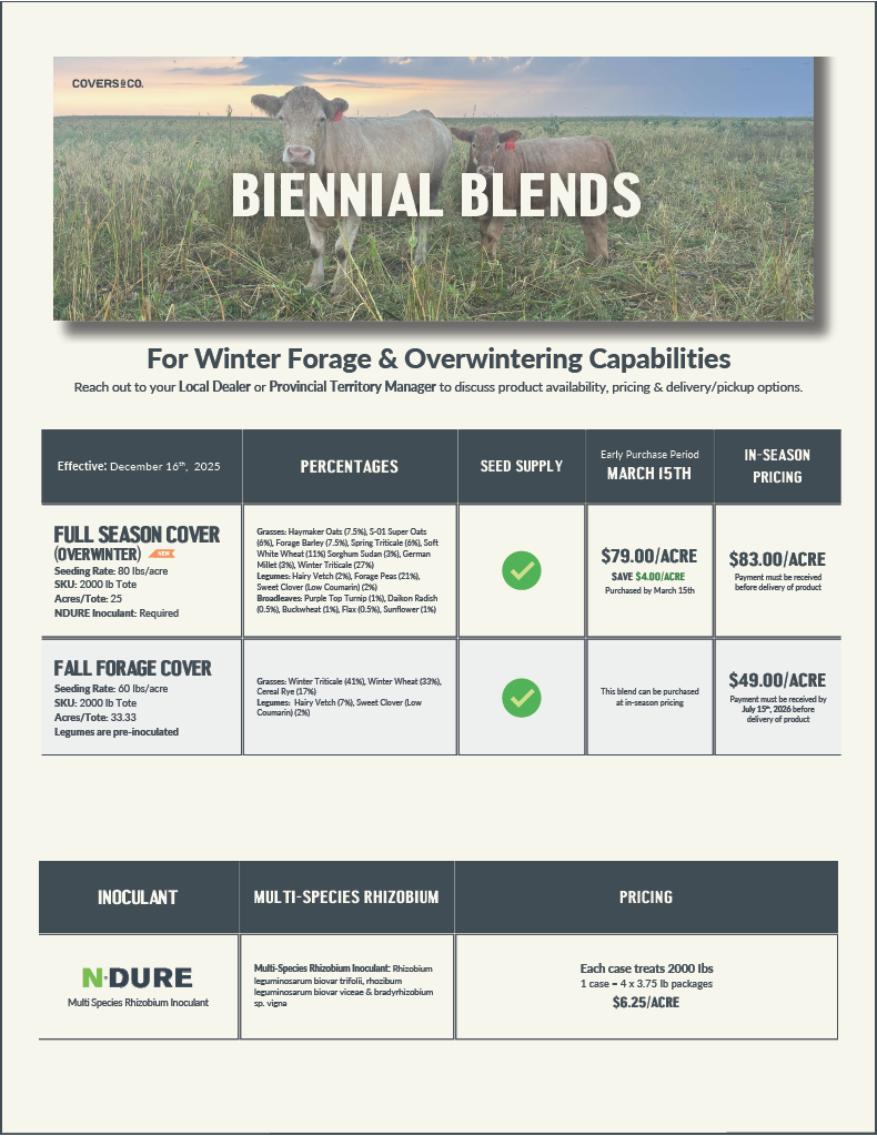 Biennial Blends 2026 Price Sheet