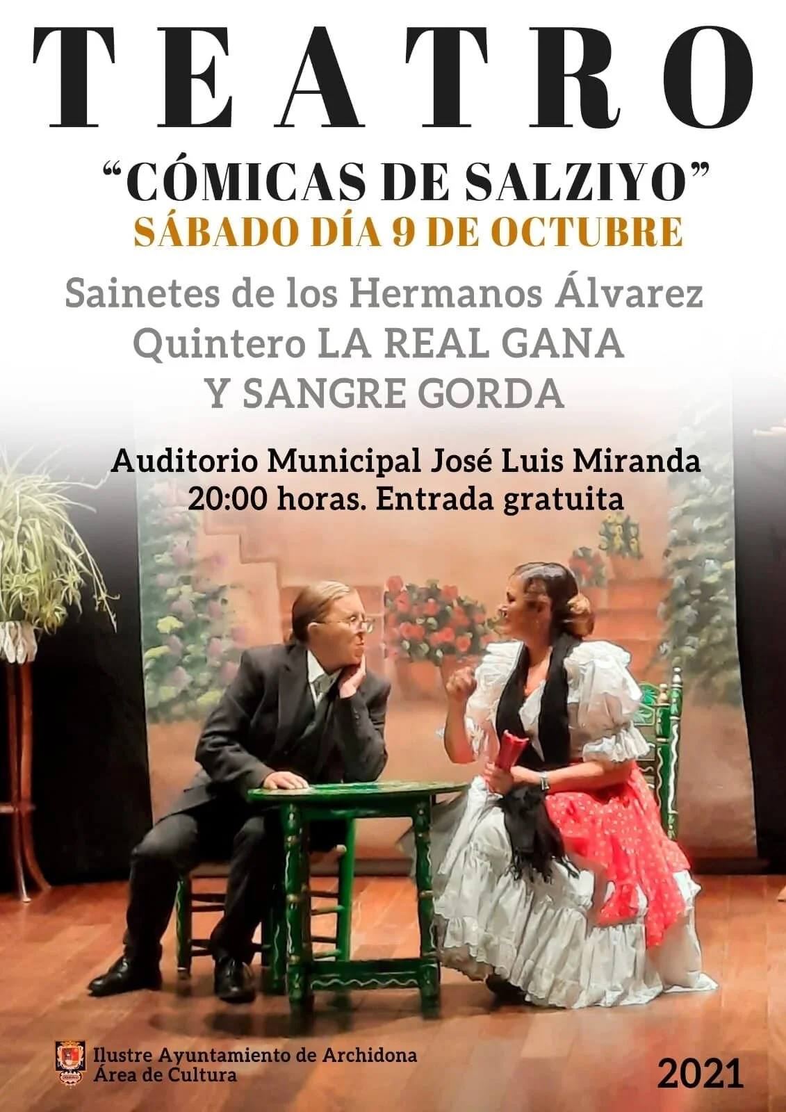 Programación “Octubre Cultural” 2021. XVIII Edición “Archidona Cinema”