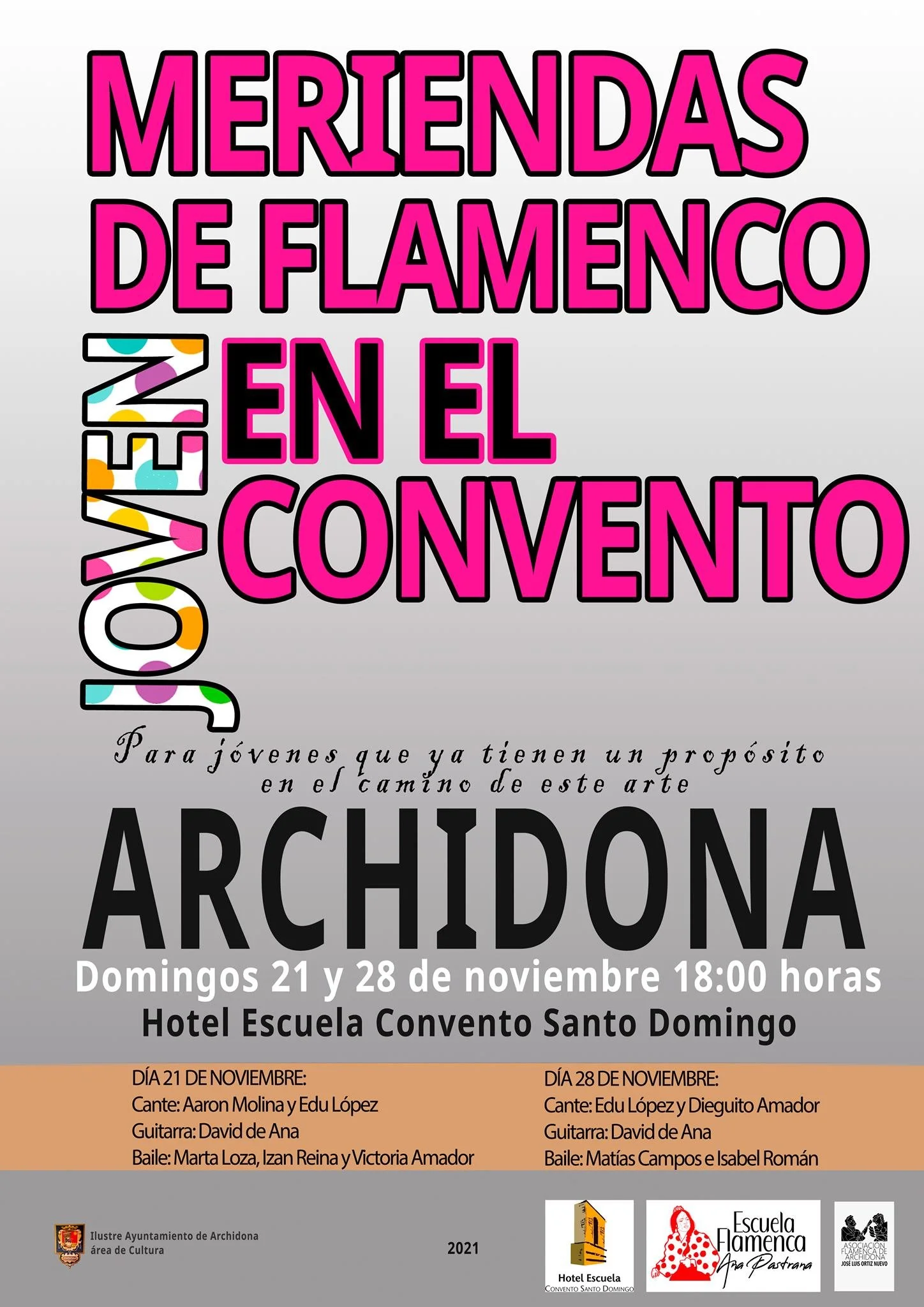 “Meriendas de Flamenco Joven en el Convento”