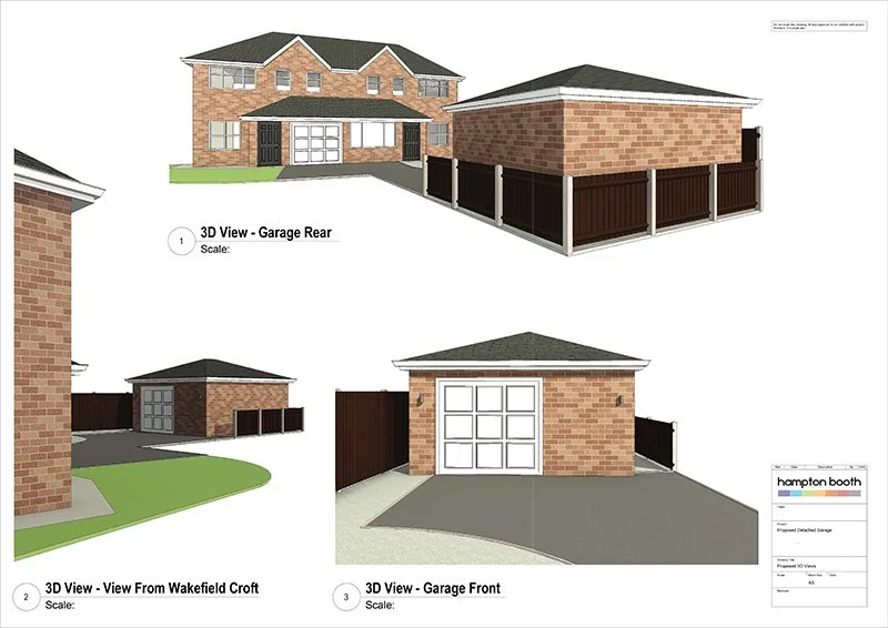 Garage Planning Drawings Derby & Nottingham