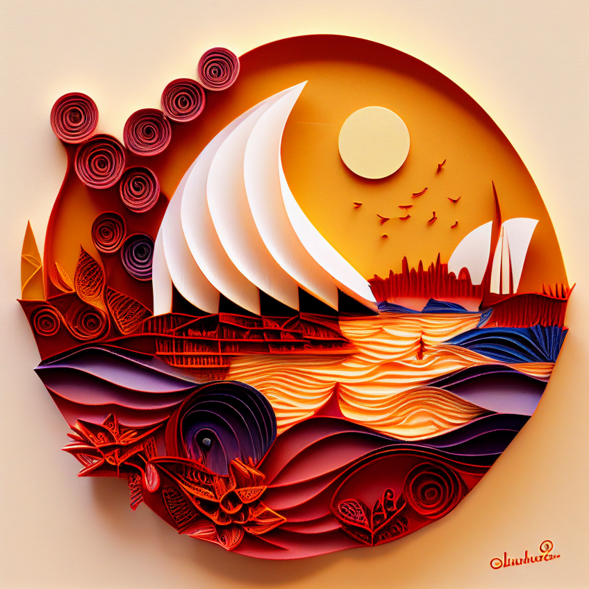 akesha_sunset_sydney_opera_house_in_the_style_of_quilling_4cde5833-1b4f-471f-b7af-0c11da167757.png
