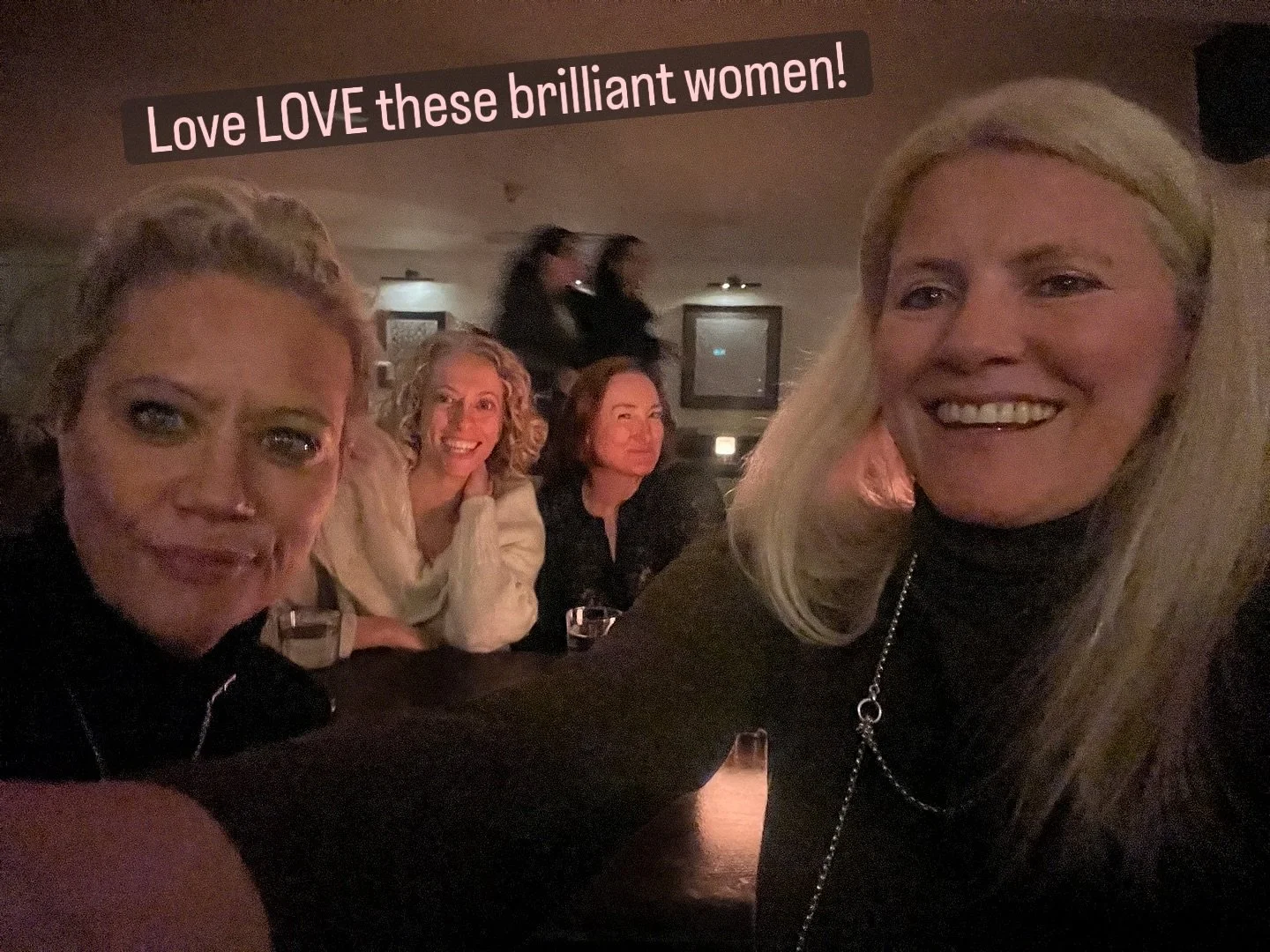 Surround Yourself! We haven&rsquo;t all been together in person for at least 5 years! But a short notice trip to London (by me) has aligned our diaries. These BRILLIANT women are leading in their individual (diverse) fields of business and work and l