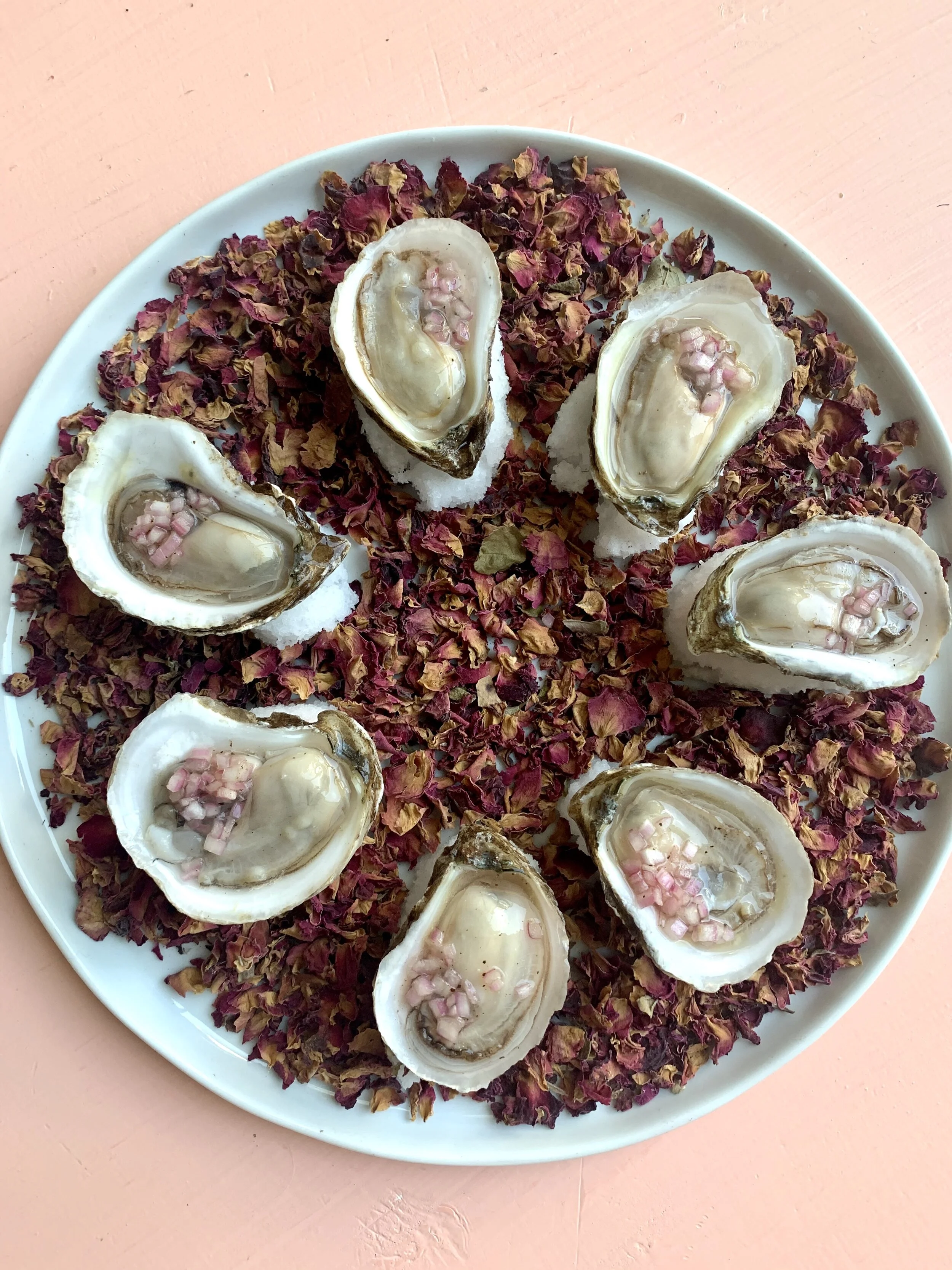 Oysters I Rosé Mignonette