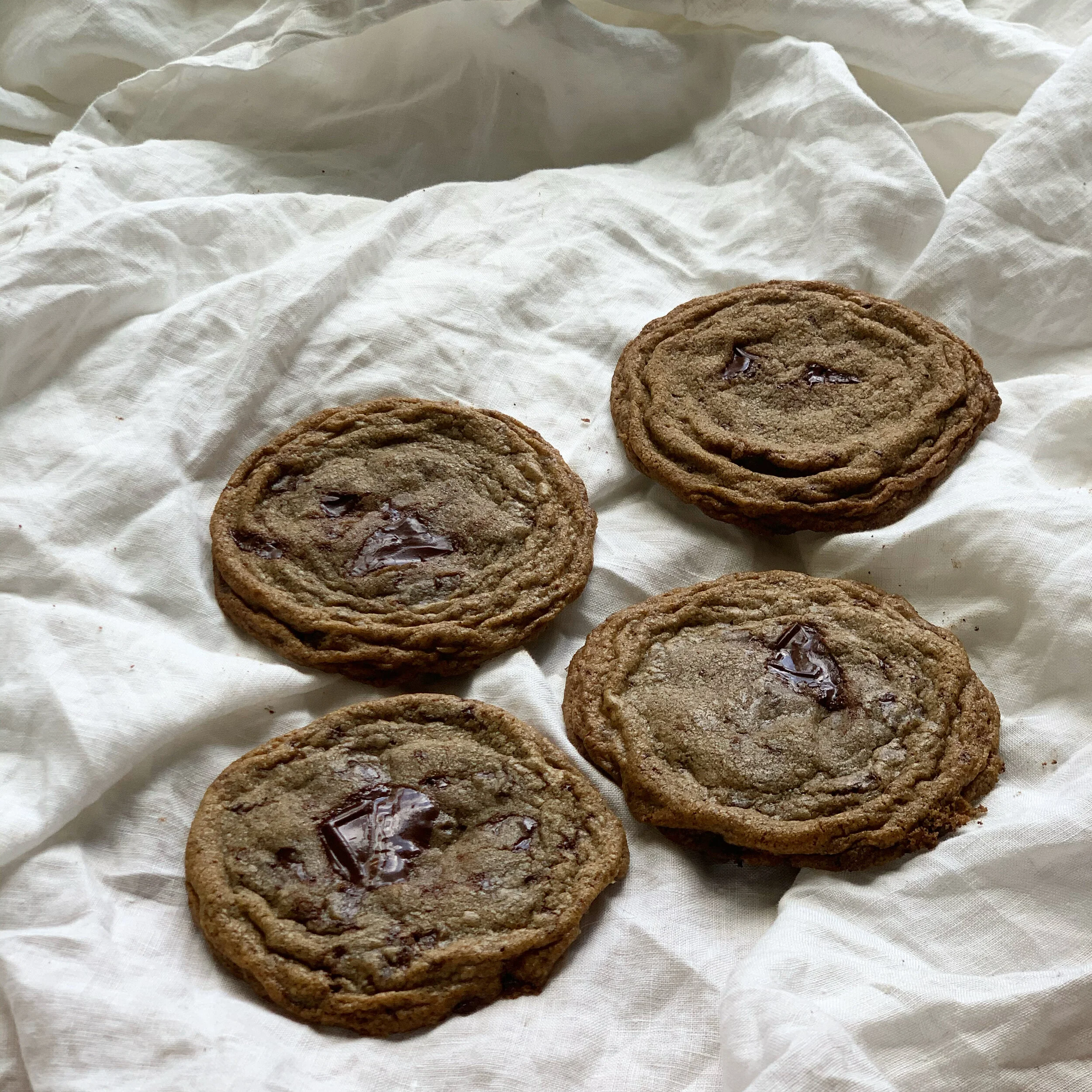  Buckwheat, Broken Chocolate Cookies // 6 for $16 / 12 for $28 