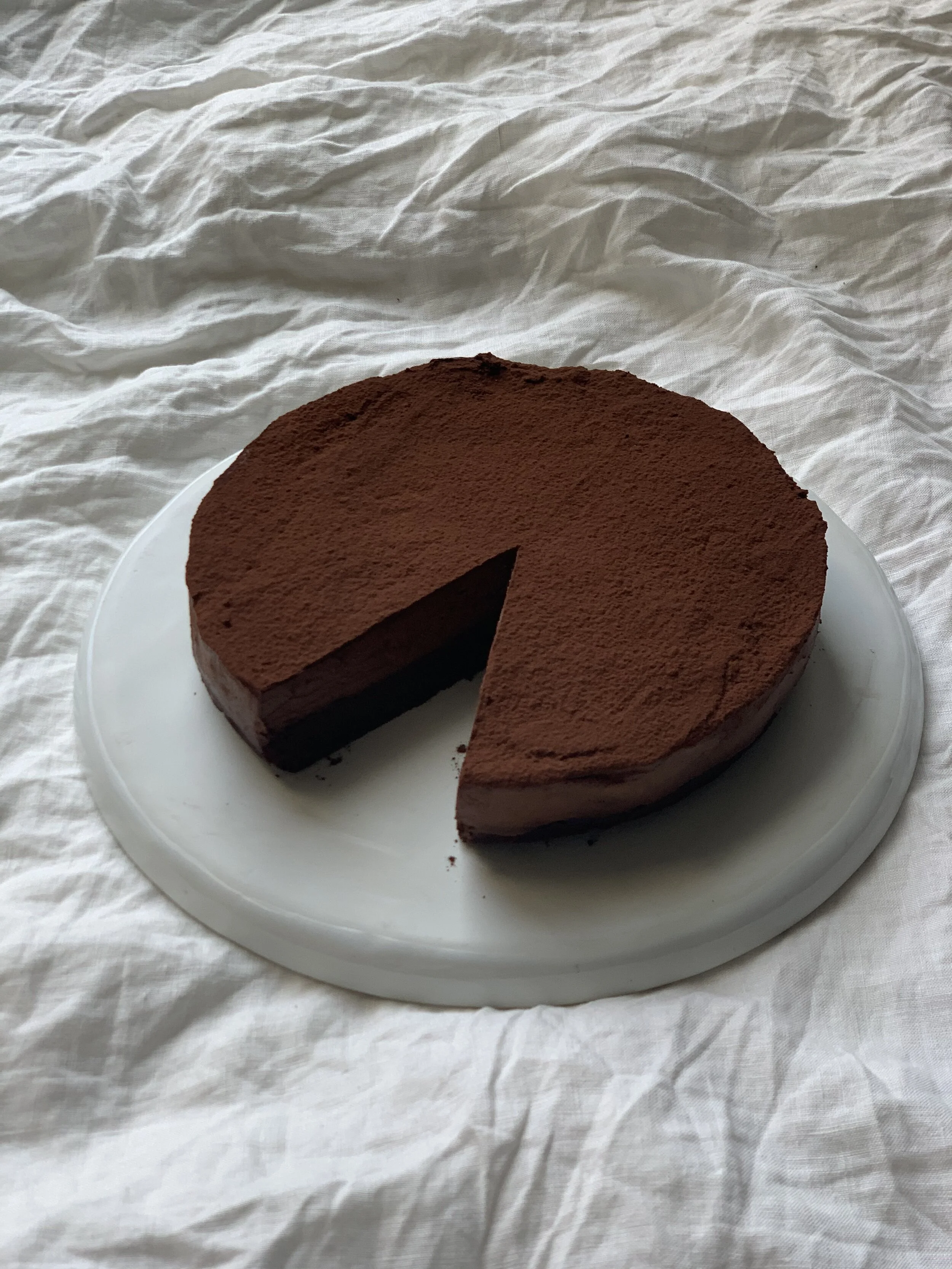  Flourless Chocolate Cake // $35 for 8" round