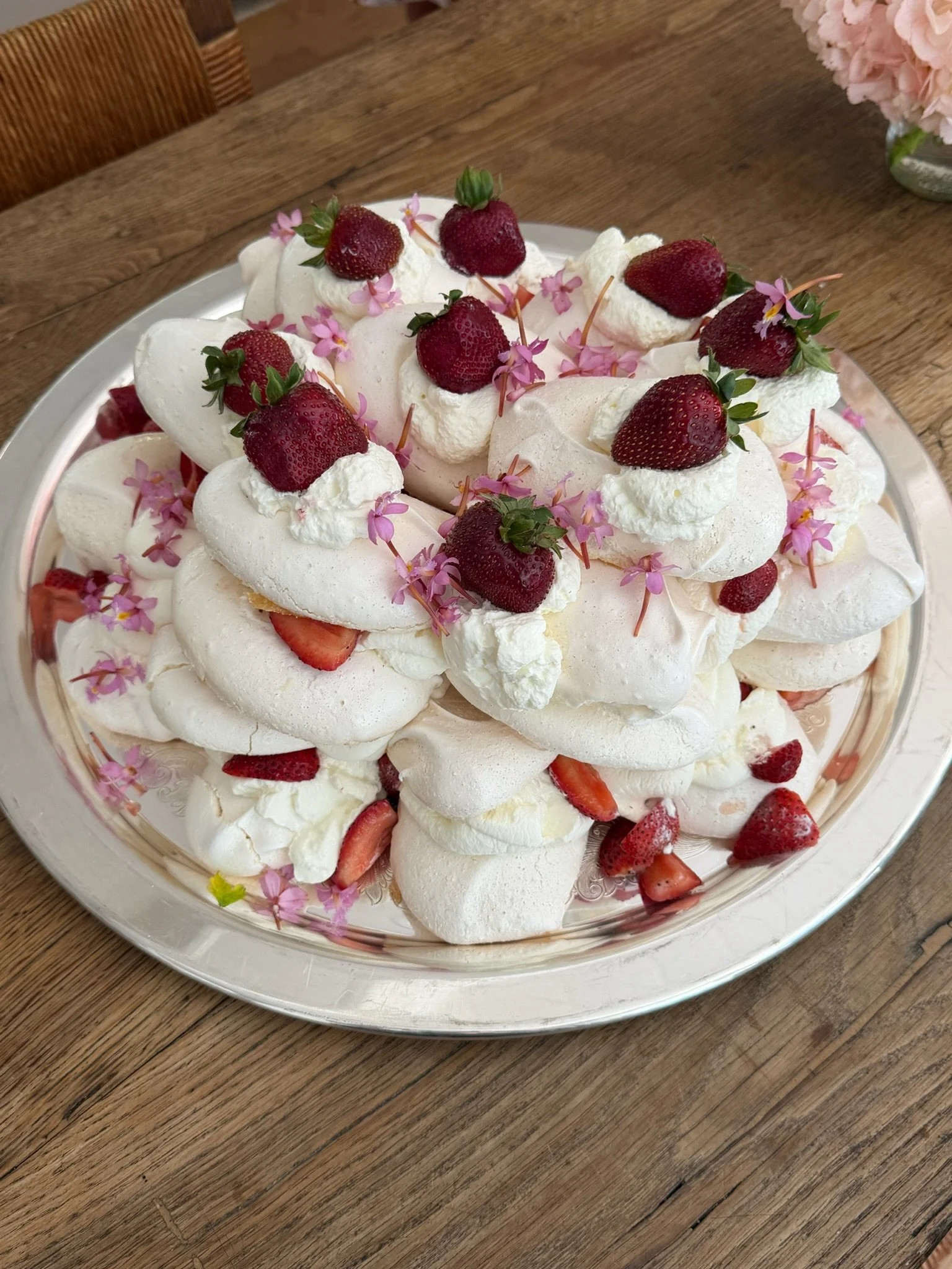 Pavlova Tower, Harry's Berries, Chantilly Cream