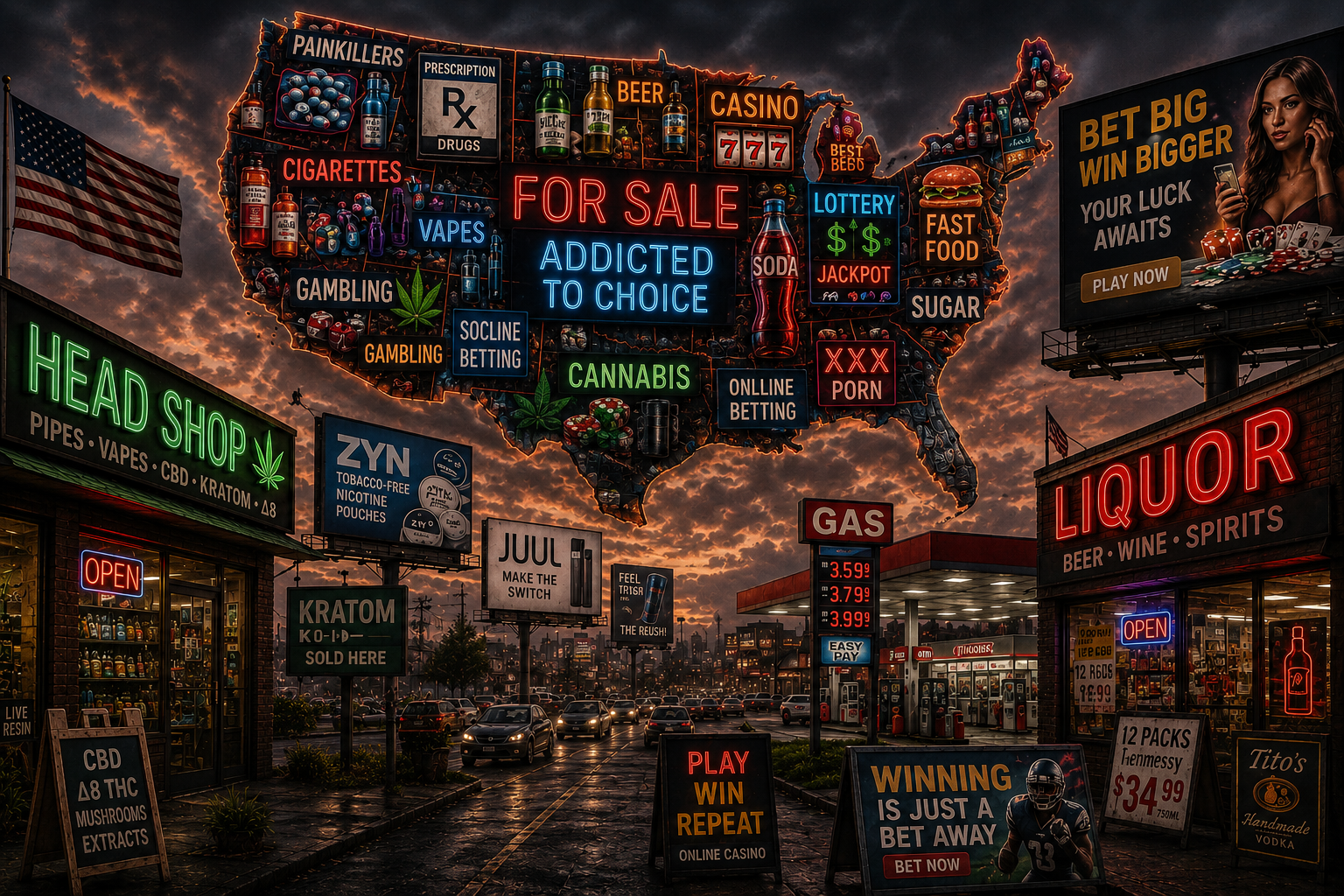 An Atmosphere of Addiction