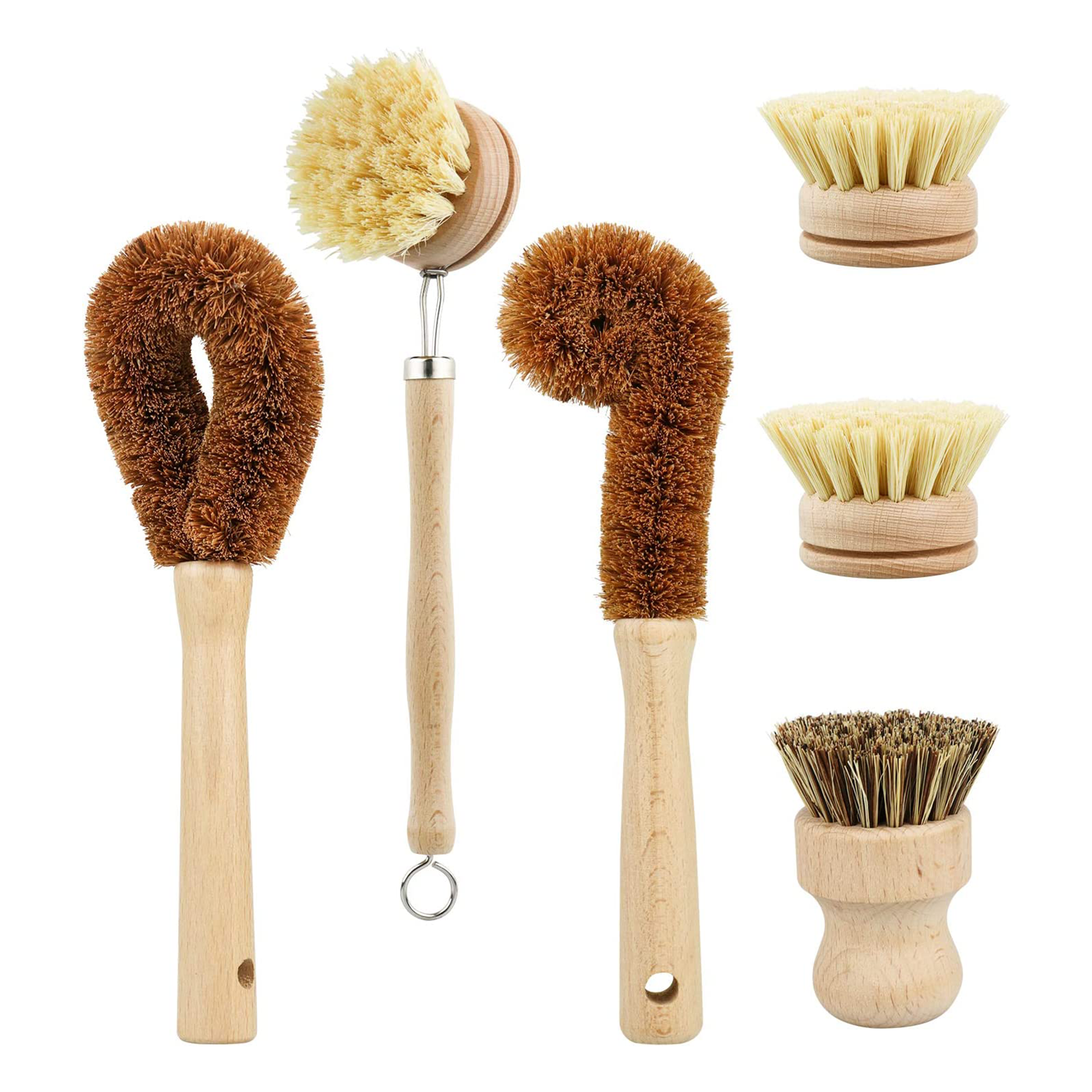 Cleaning brush set