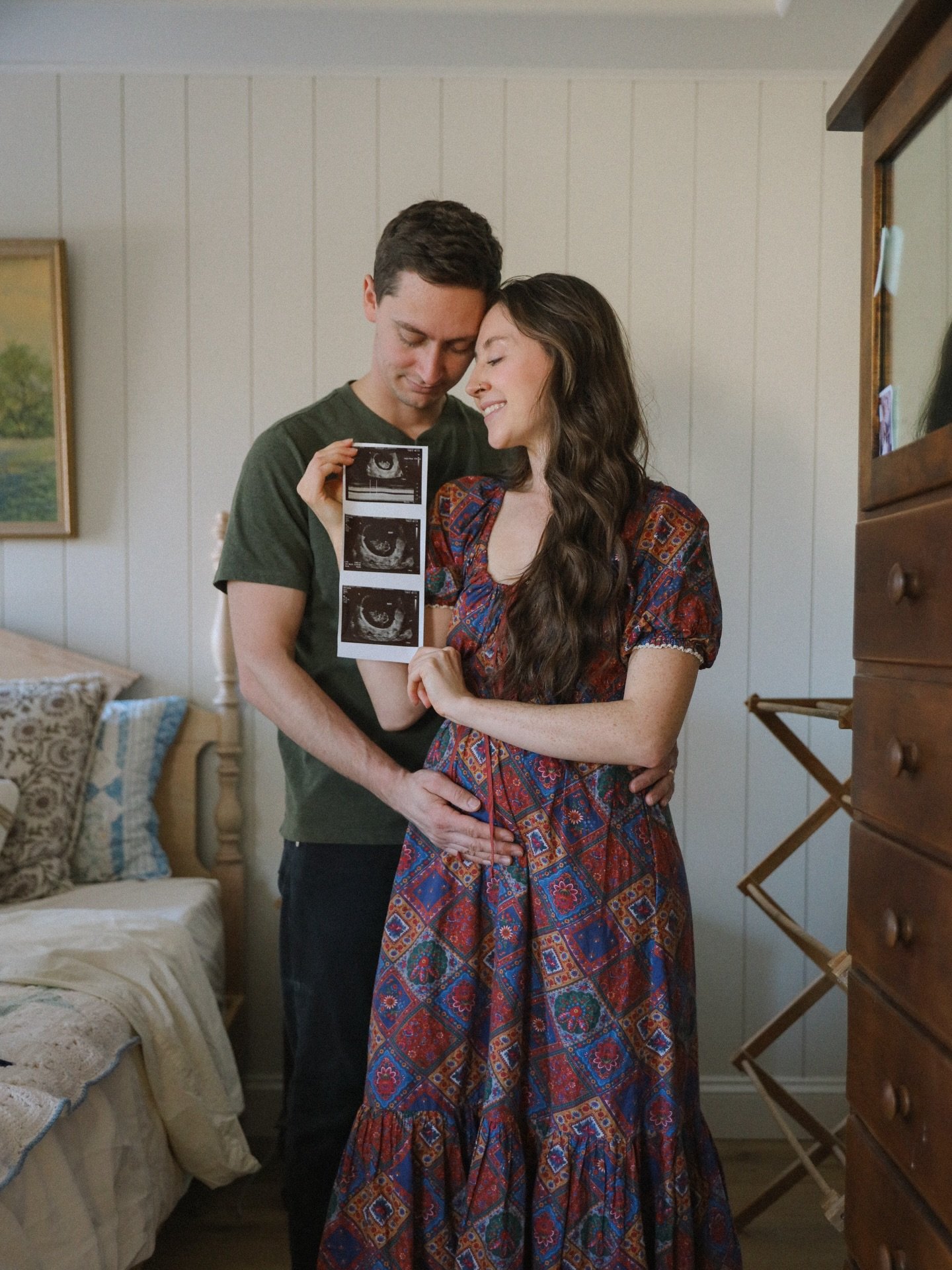 I still can&rsquo;t believe we get to do this again 🥹 This child is an answered prayer and we praise the LORD for this little blessing. Thank you all for you kindness and congratulations 🥰