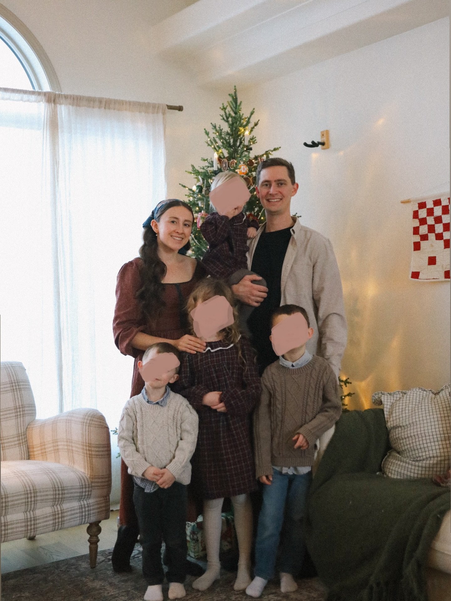 Merry CHRISTmas from our family to yours! Wishing you the sweetest celebration of our Saviour&rsquo;s birth 🌟