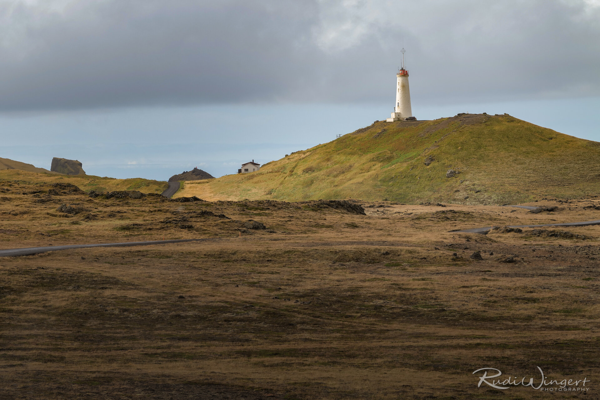 O farol de Reykjanes