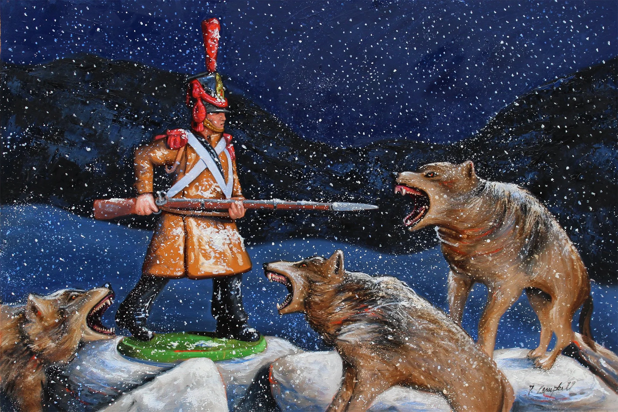 Napoleon's Folly  Size: 36" x 24"