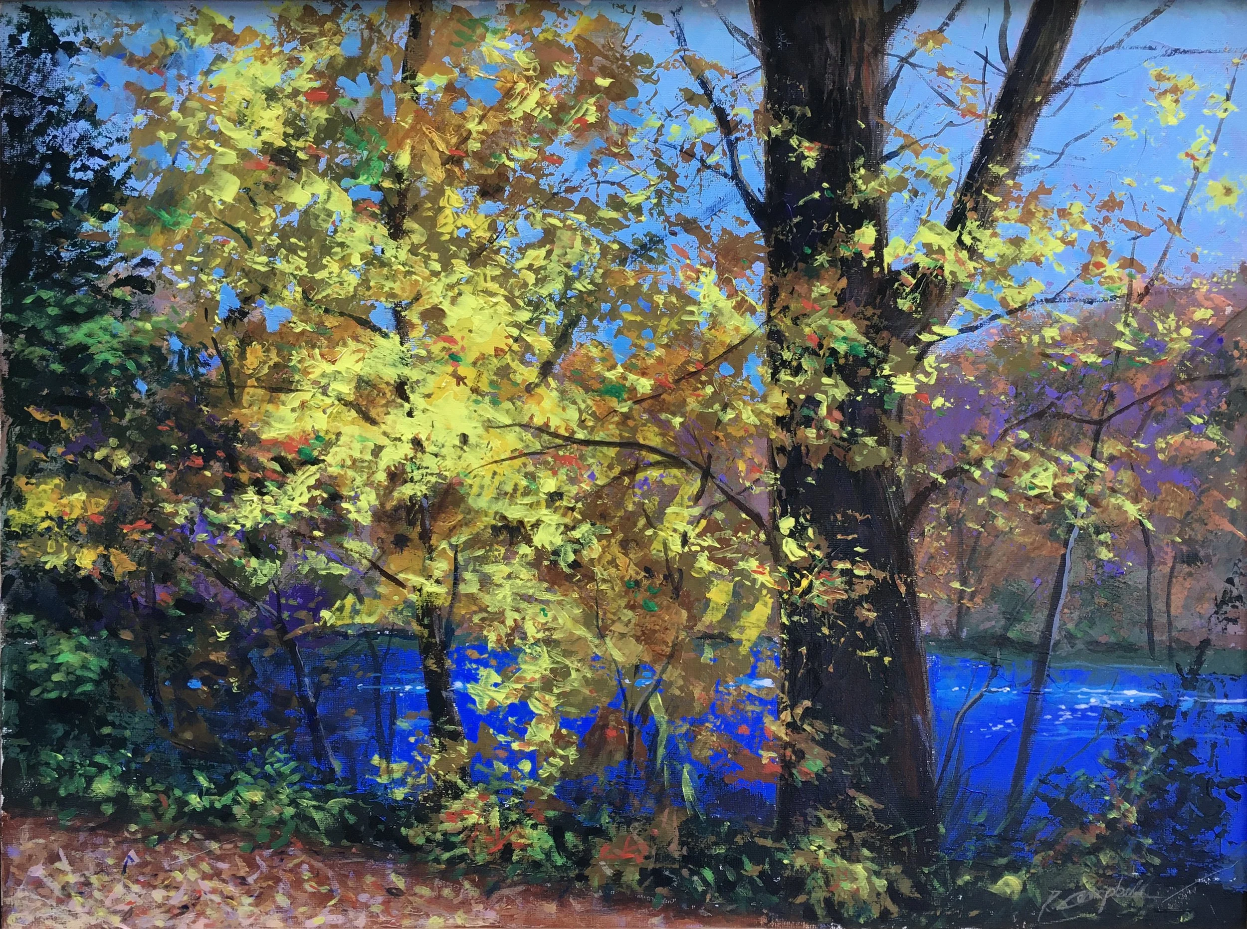 Autumn Along the Blackstone. I
Size: 18" x 24"