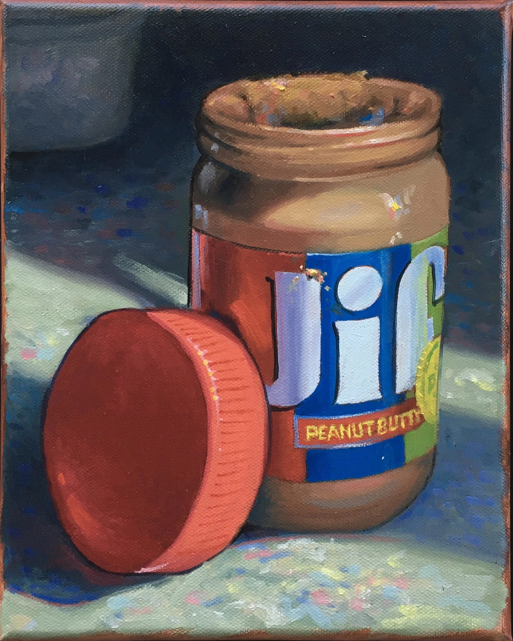 Peanut Butter. Size: 8" x 10"