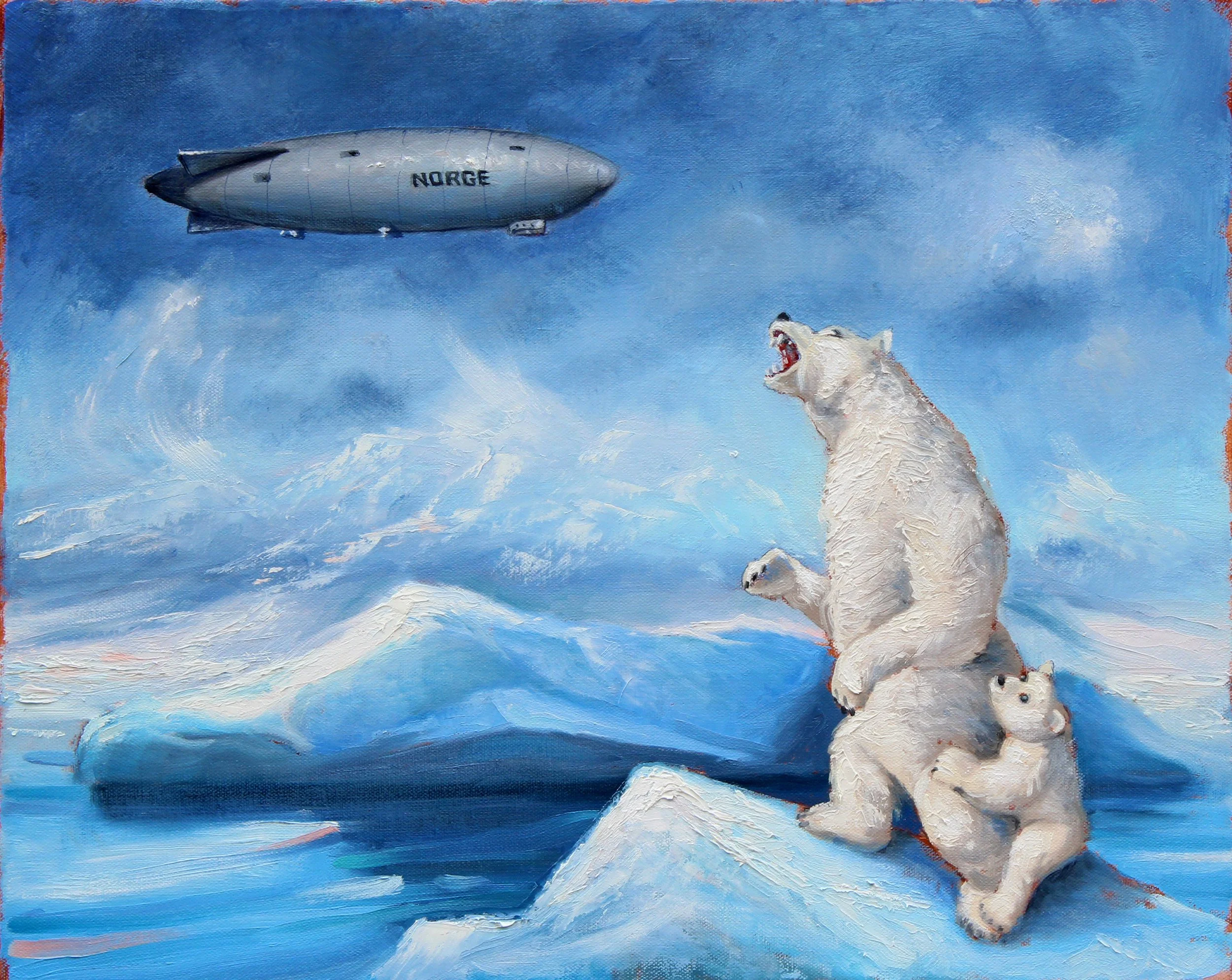 Intruder  Size: 16" x 20"