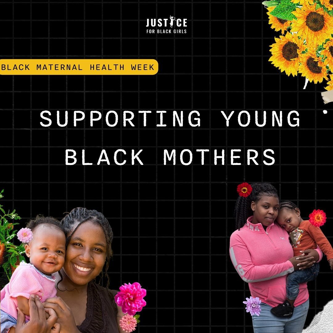 On the last day of Black Maternal Health Week, founded by @blackmamasmatter, we amplify a thread dedicated to supporting young Black mothers.💛👩🏾&zwj;🍼

Black young mothers deserve villages of support that affirm their possibilities.. not to be in