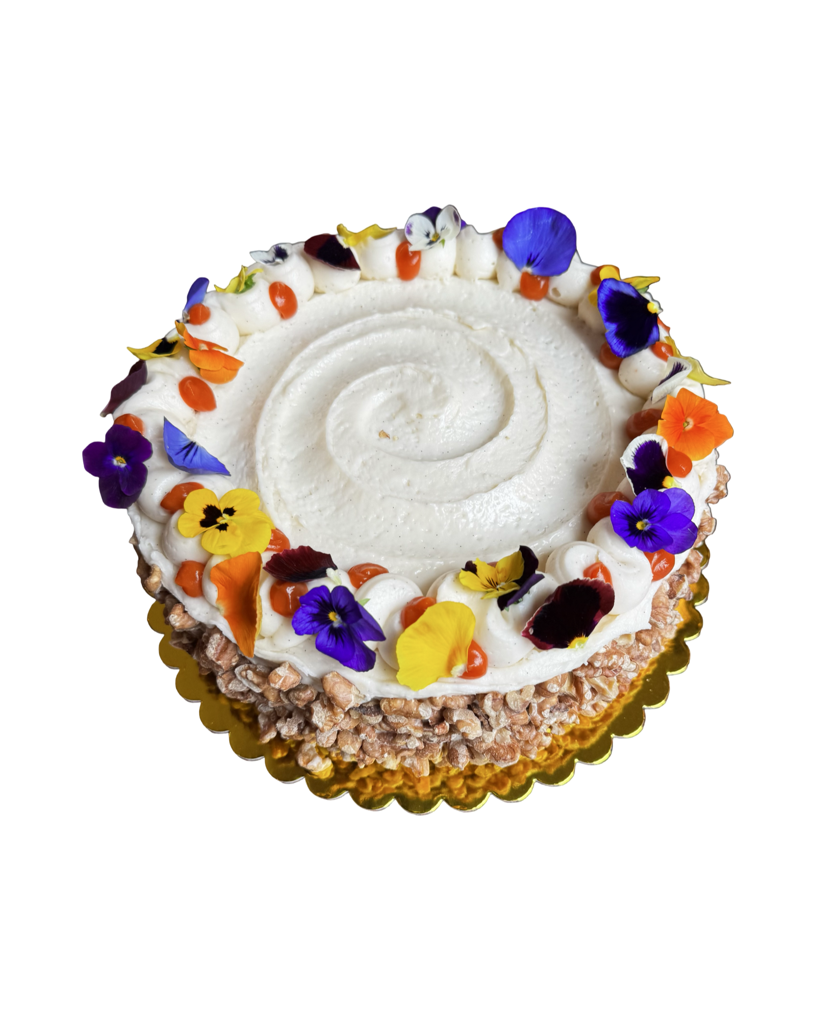 Carrot Cake with Walnuts (GF)