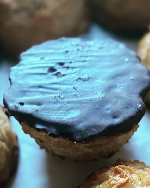 Coconut Macaroons with Chocolate - Box of 18