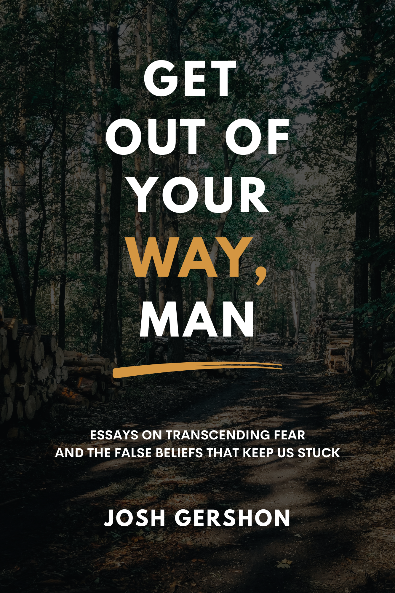 (E-Book) GET OUT OF YOUR WAY, MAN: Essays on Transcending Fear and the False Beliefs That Keep Us Stuck
