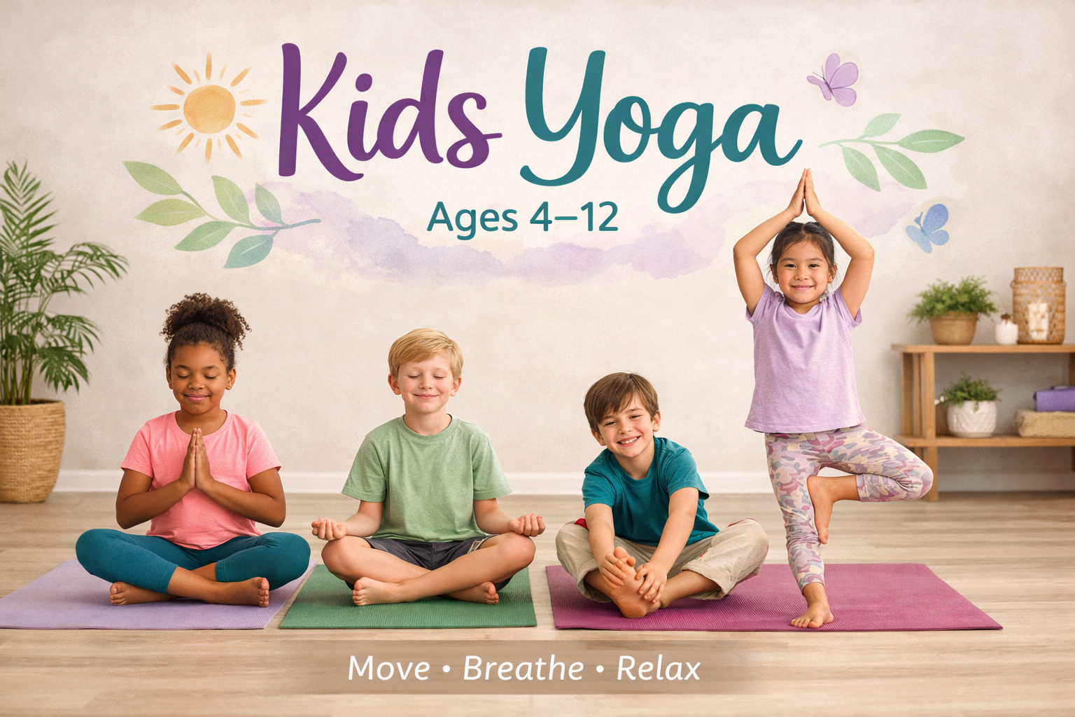 Kids Yoga | Ages 4–12