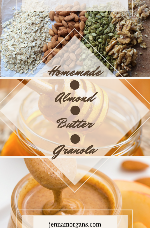 Easy &amp; Healthy: Homemade Almond Butter Granola!