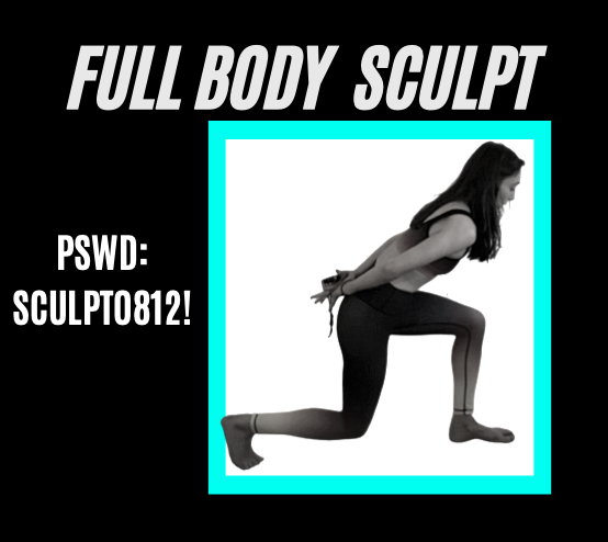 SCULPT 08/12
Pswd: SCULPT0812!