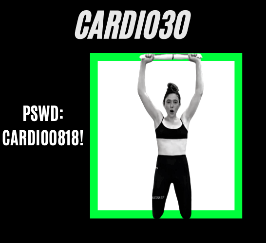 Cardio30
Pswd: CARDIO0818!