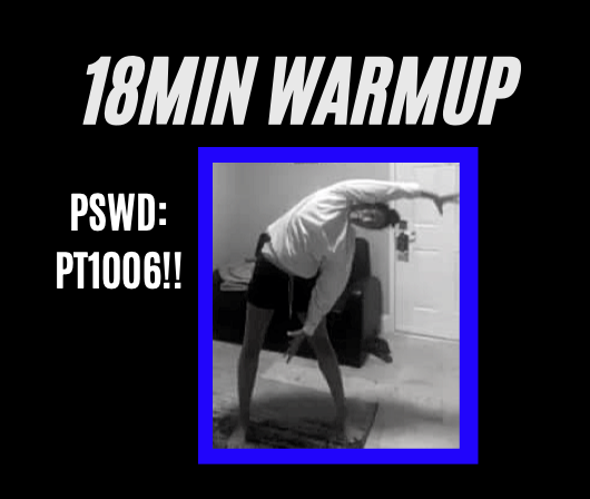 ptwarmup
PSWD: PT1006!