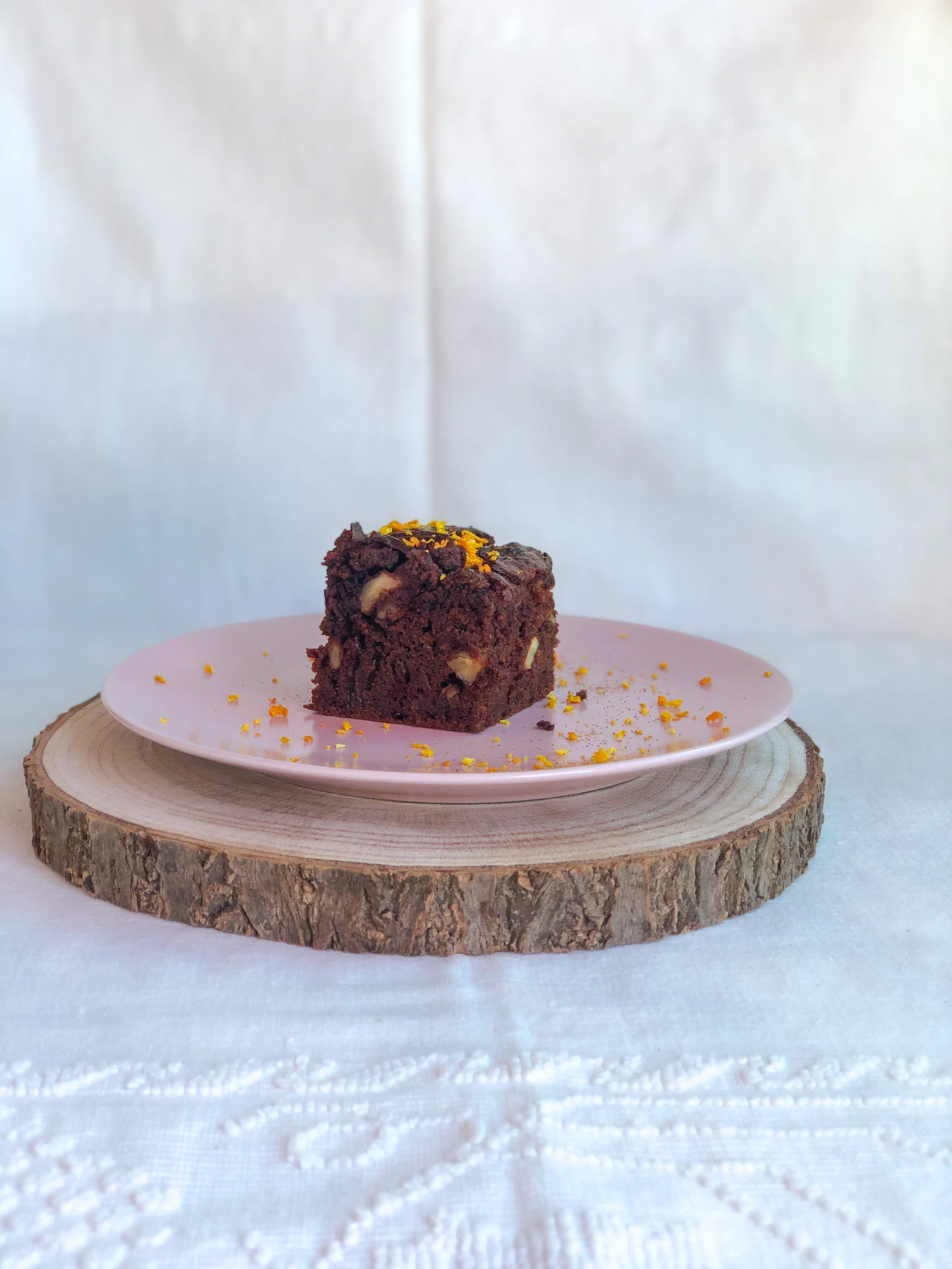 Brownie de cacau e beterraba