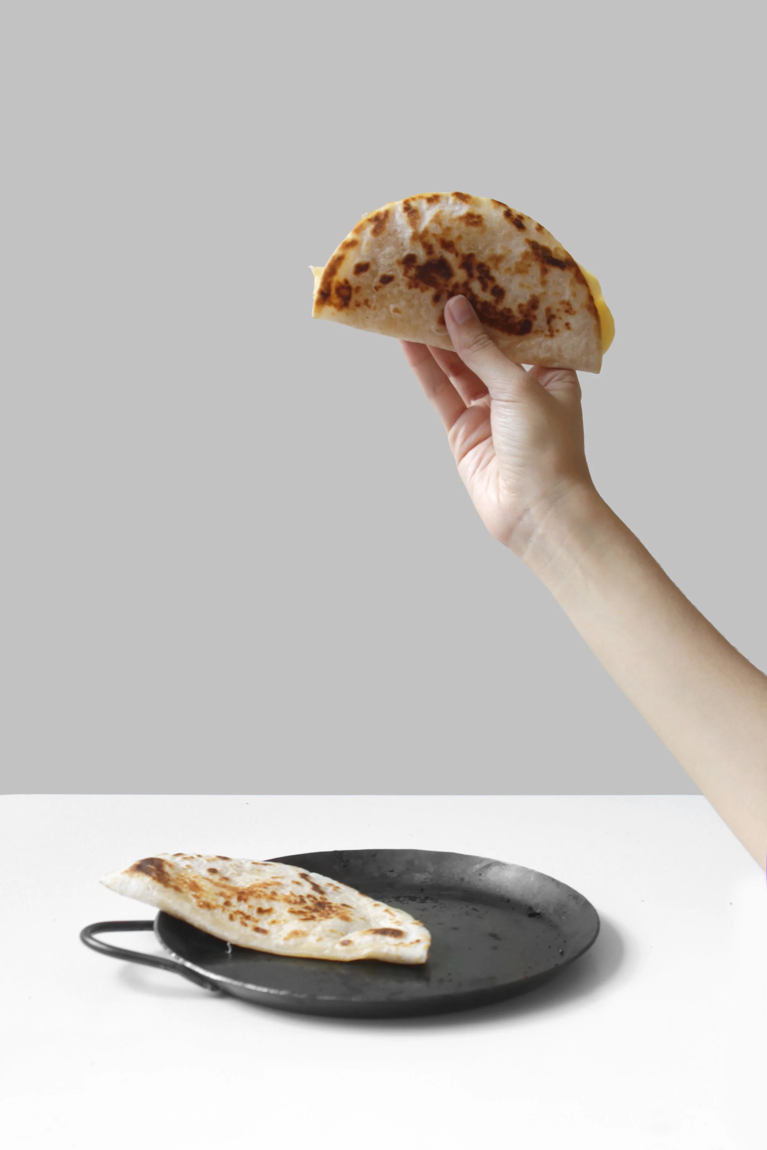 Piadinas de cogumelos