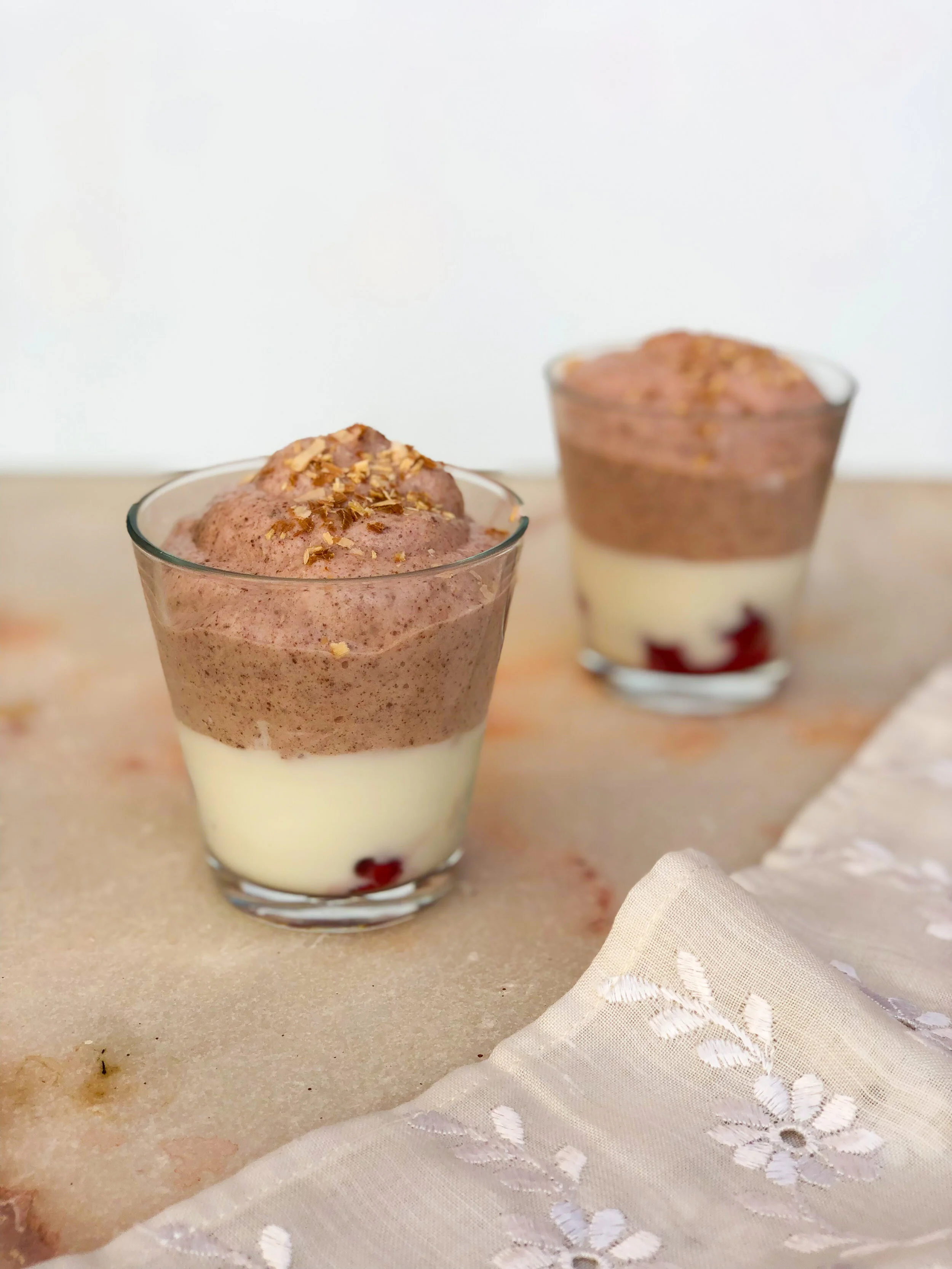 Mousse para após treino