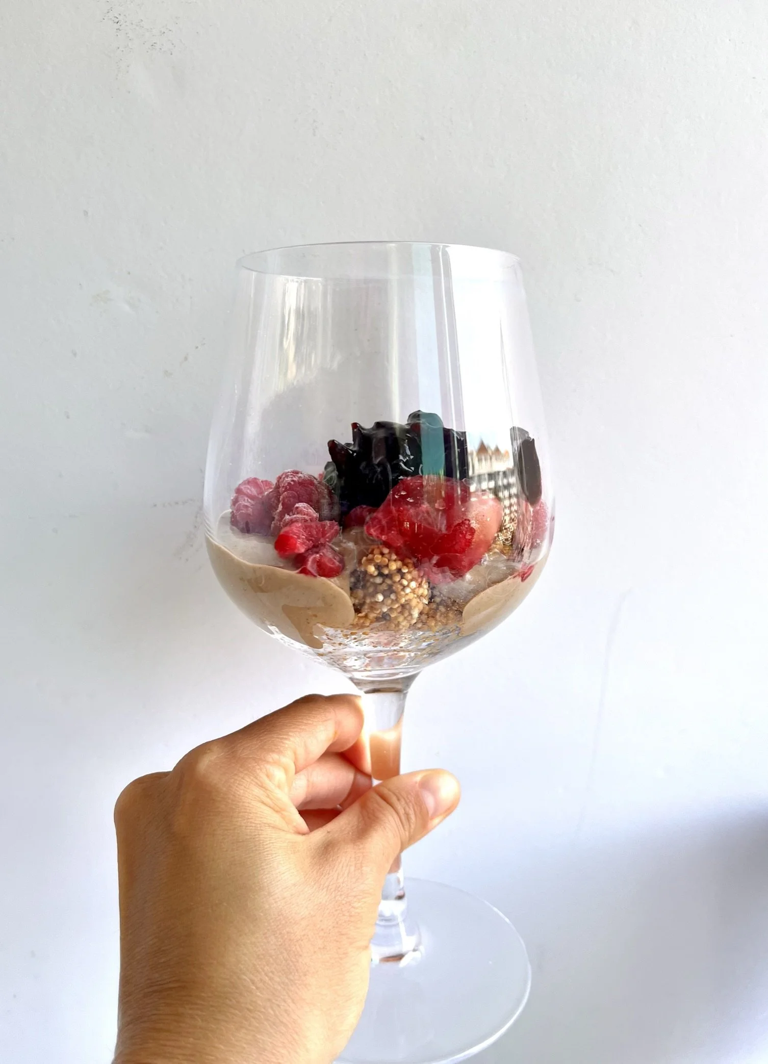 Cheesecake proteico para o lanche