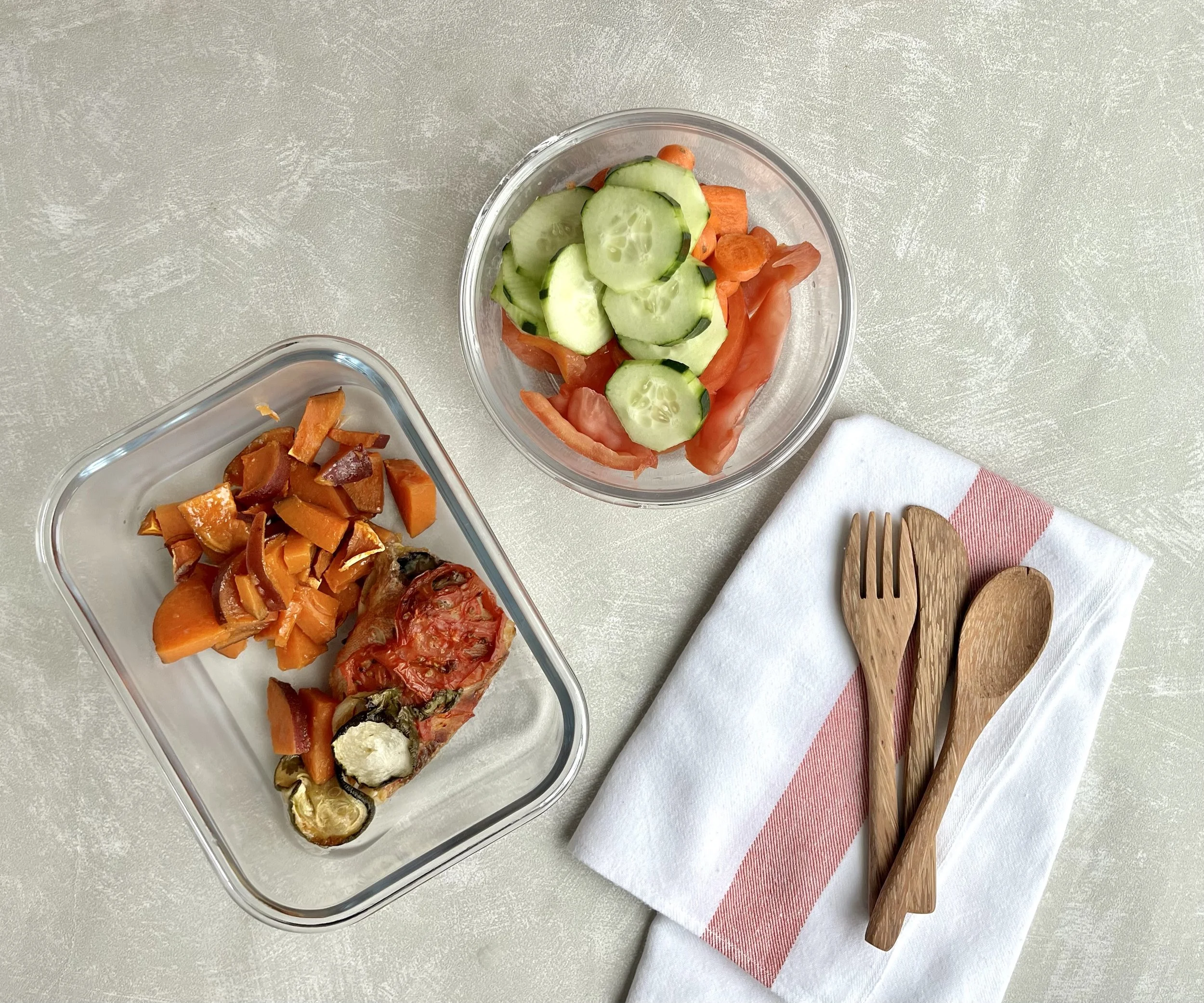 5 marmitas para a semana