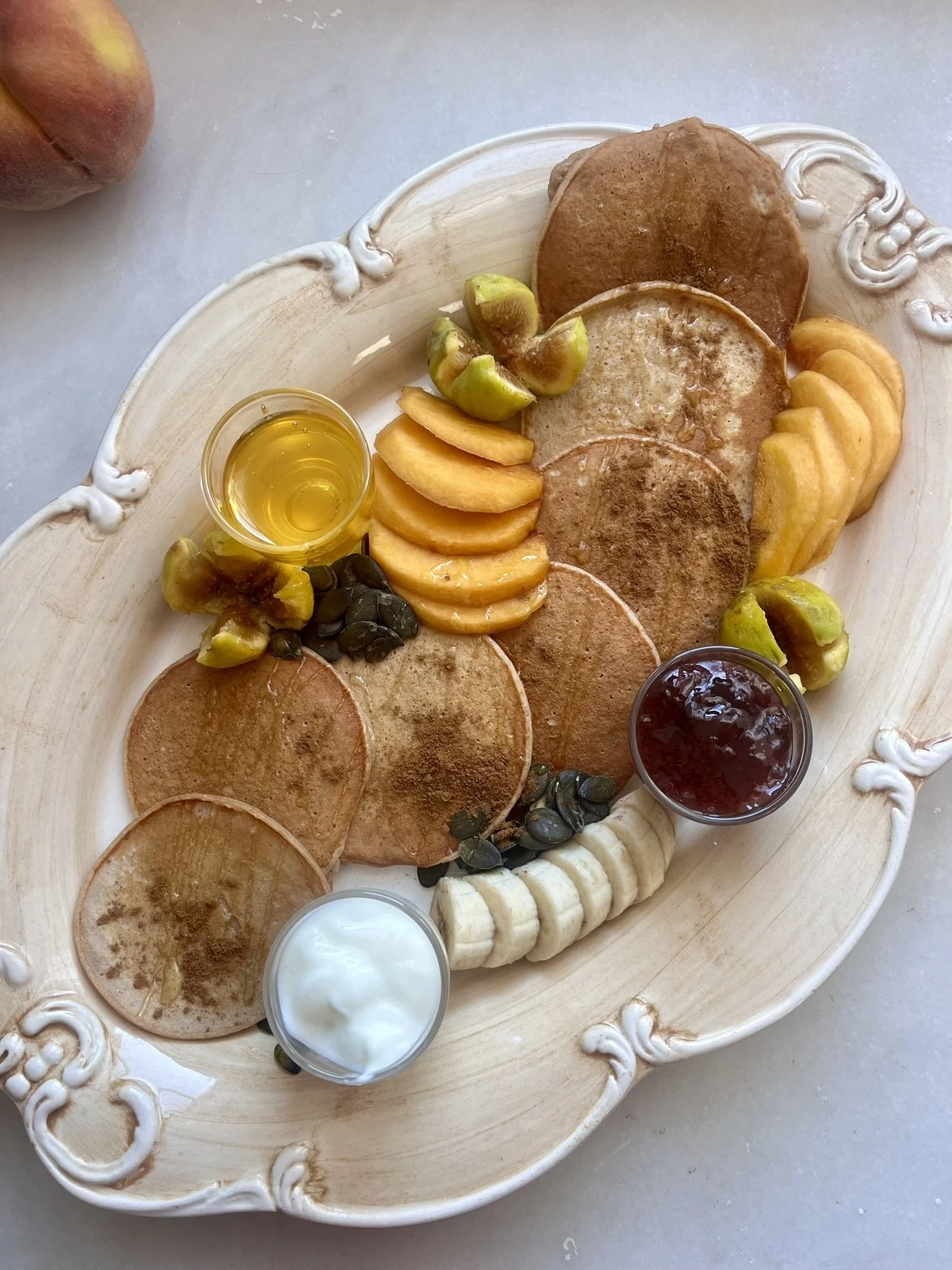 Travessa de panquecas