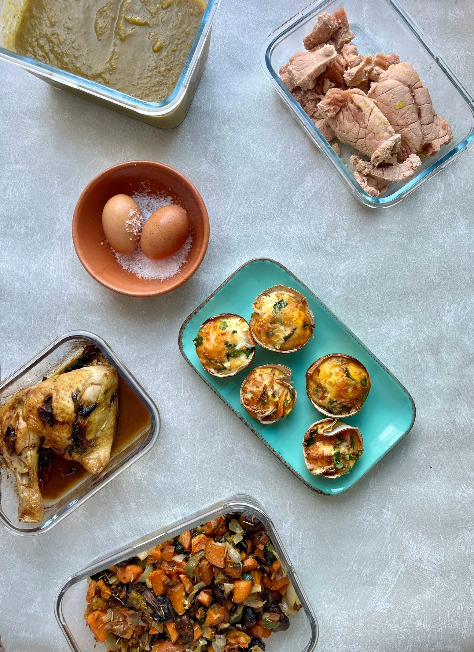 As marmitas para esta semana