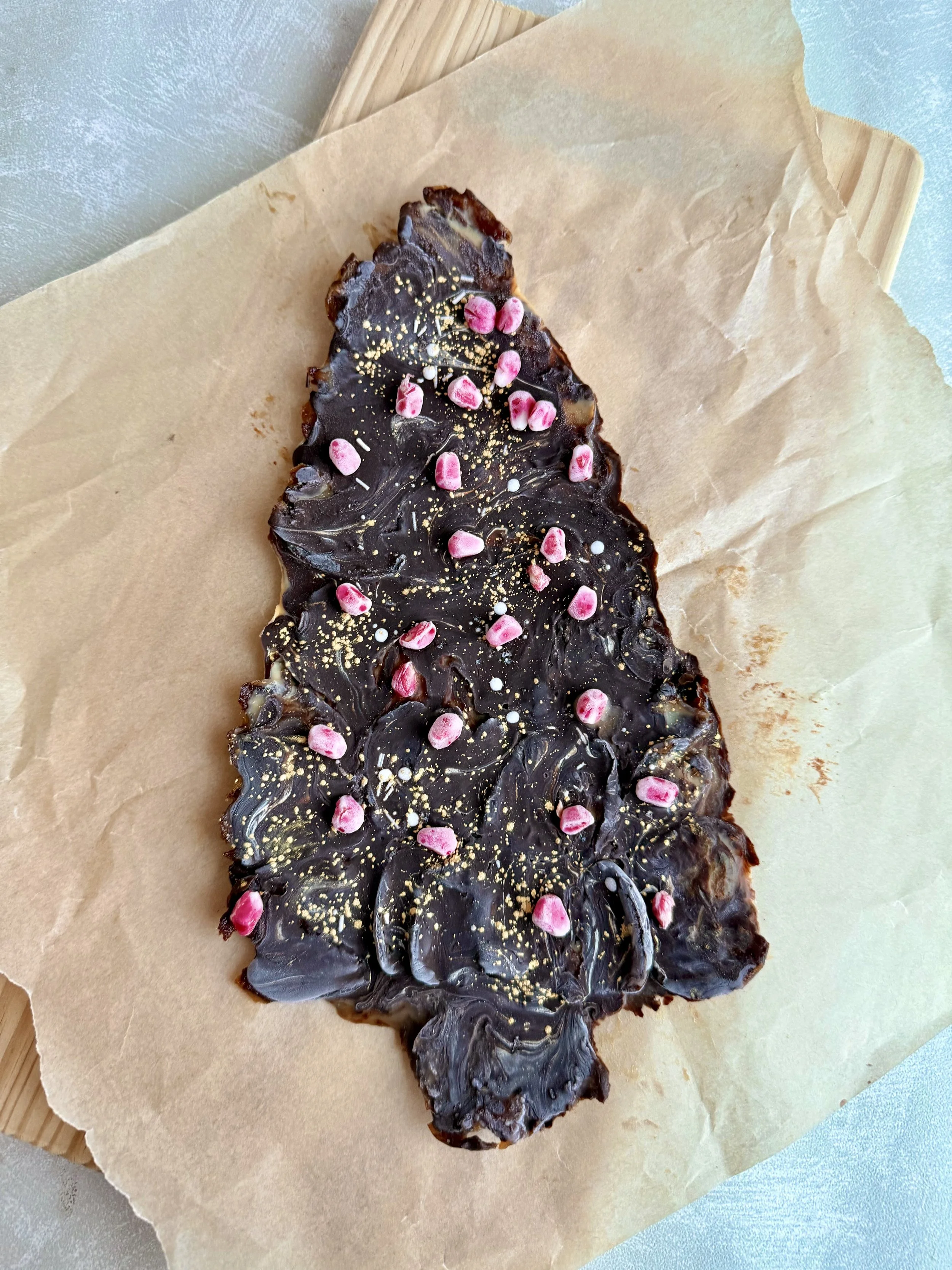 Barra de tâmaras para pré treino de Natal