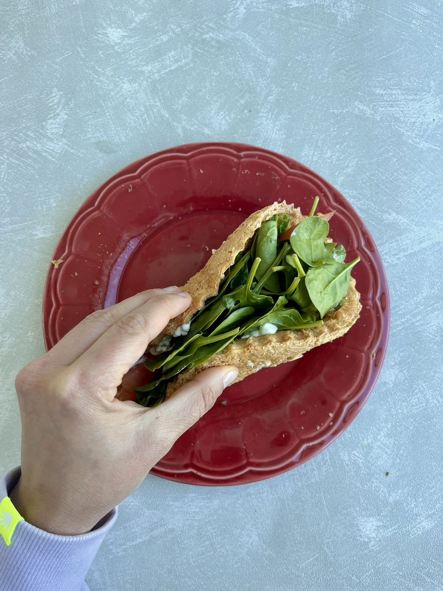 Wrap proteico de atum