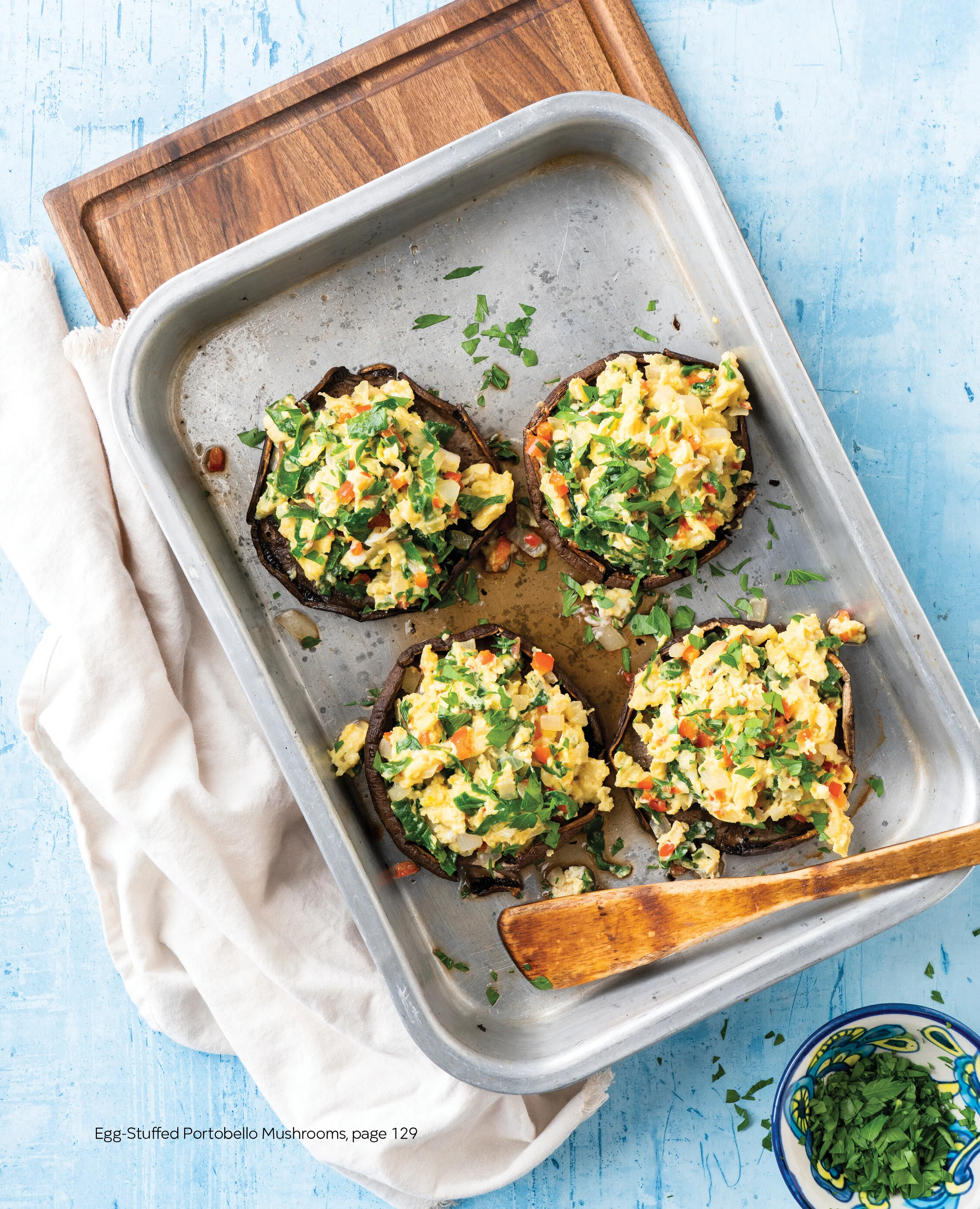Egg Stuffed Portobello Mushrooms — SuSu eats