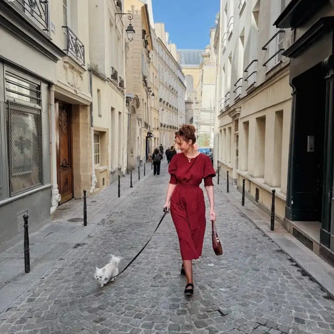 When you walk on Belgian Blue cobblestones in Paris, you see yourself coming and going!

#BelgianBluestone #LegacyLimestone #ParisianStyle #NaturalStone #AinsleyDurose #AnAmericanInParis
