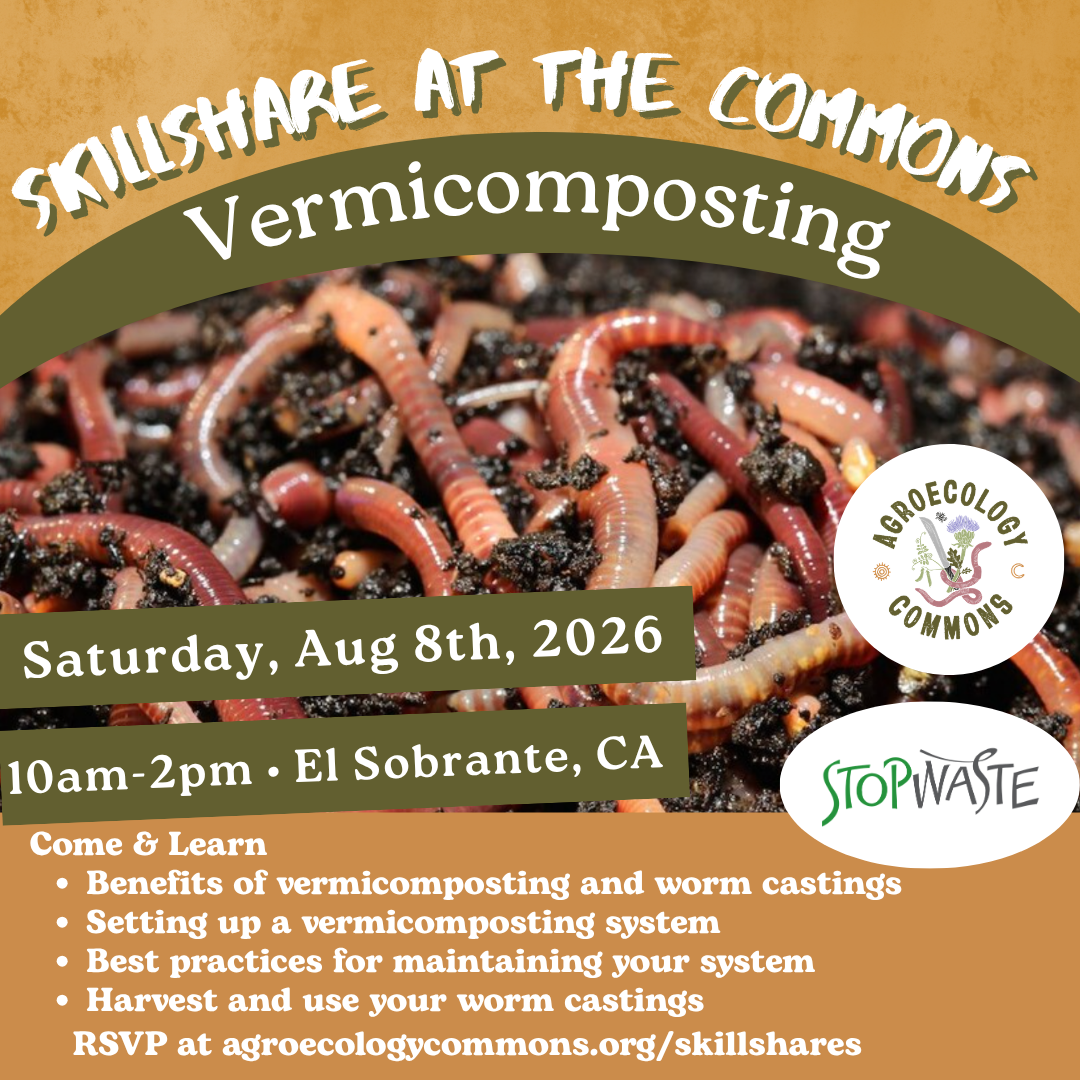 Vermicomposting Skillshare with StopWaste
