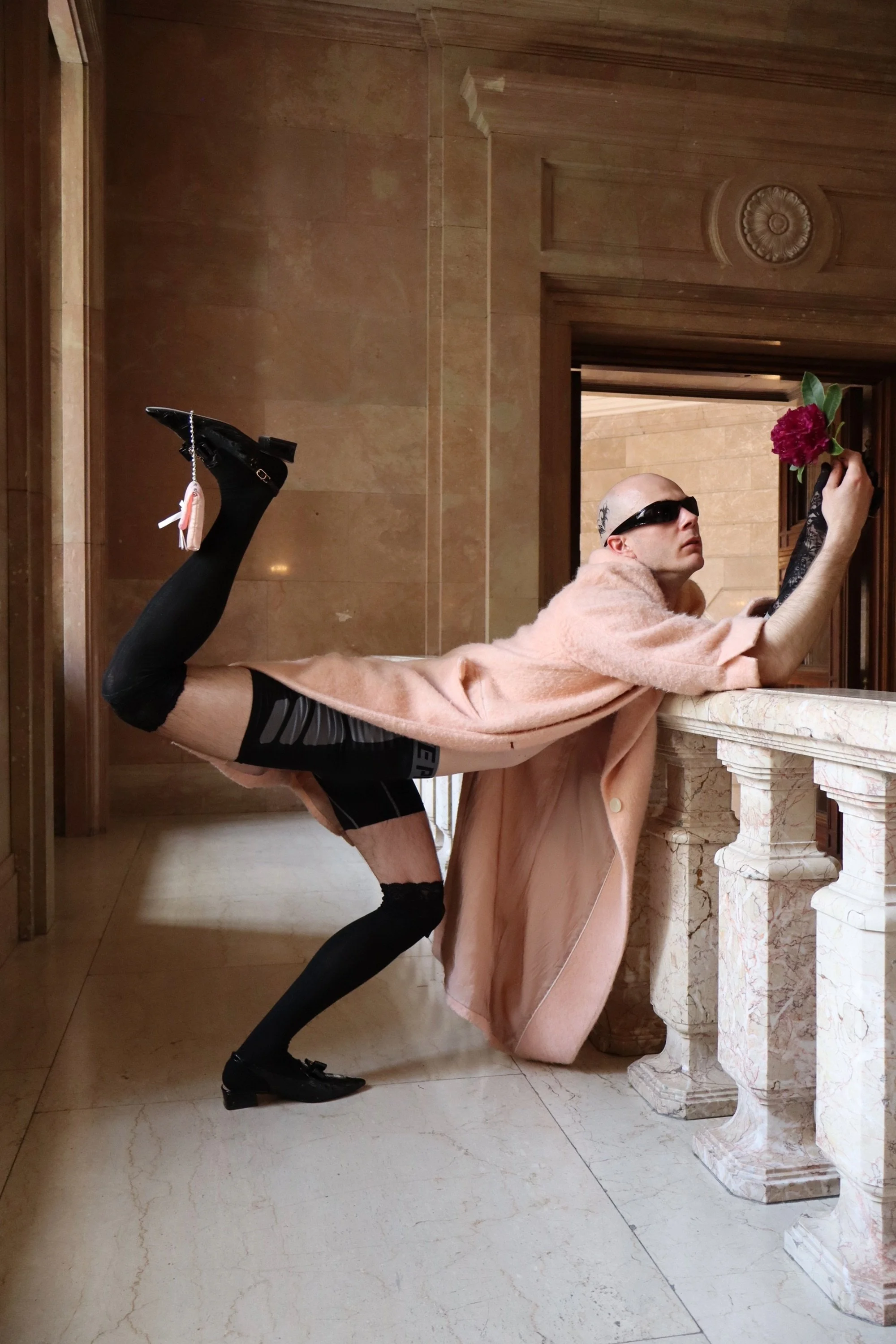 September Virgo, private performance by Marcin Motyl in a site-specific setting.