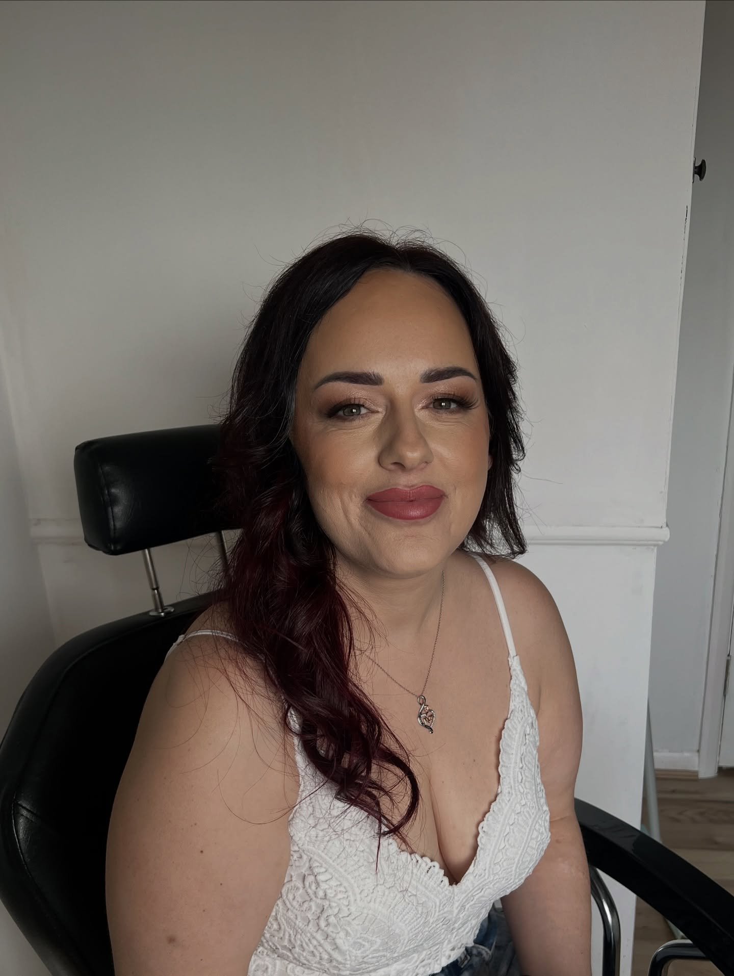 Meet Tanya, one of my absolute fave regulars! 🫶🏼 

Every time she sits in my chair, she says 'surprise me!' So, I gave her a smoky eye that's still glam and gorgeous with flawless skin! ✨ 

Now, let's talk about YOU! 
My 2026 &amp; 2027 diaries are